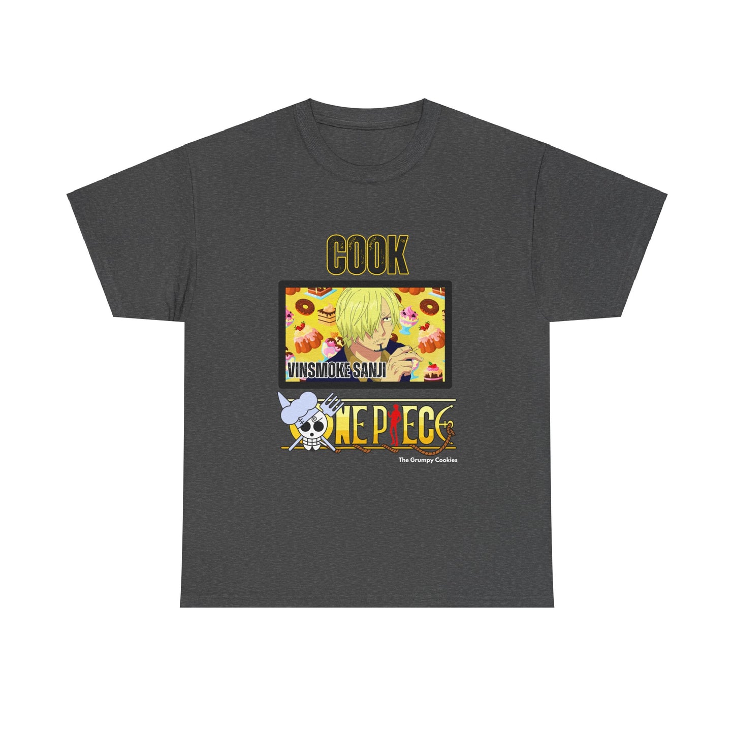 One Piece - Cook Sanji Unisex Heavy Cotton Tee