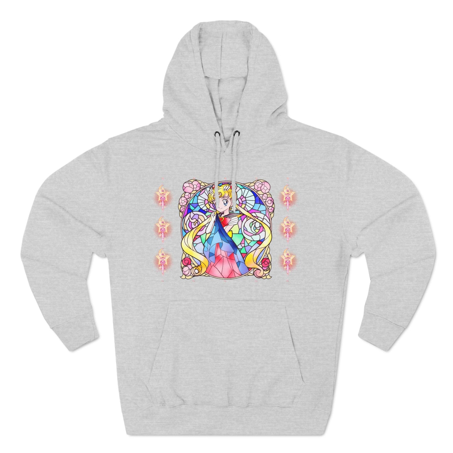 Sailor Moon - Stained Glass Sailor Power Pullover Hoodie