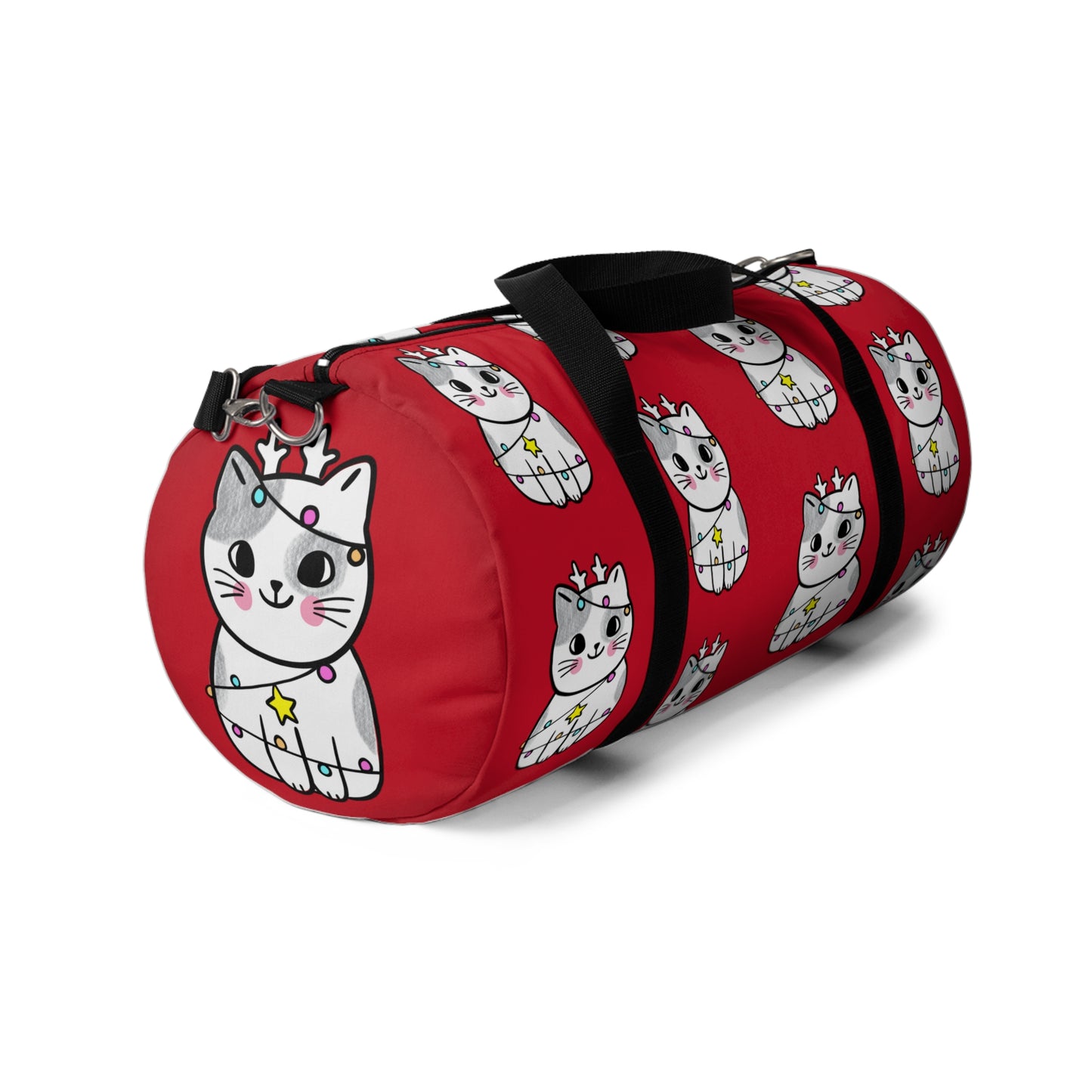 The Grumpy Cookies - Tangled Reindeer Kitty Duffle Bag