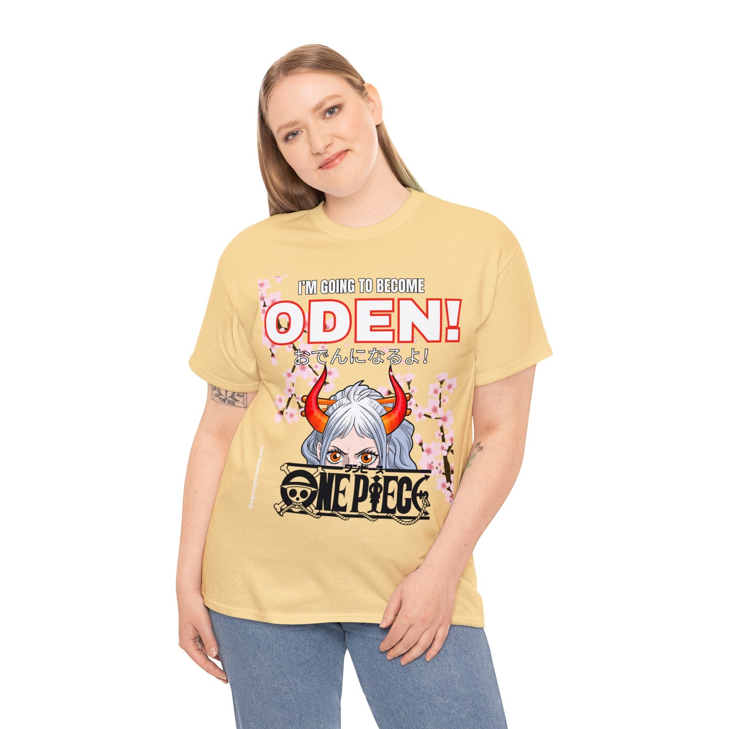 One Piece - I'll Be Oden Unisex Heavy Cotton Tee