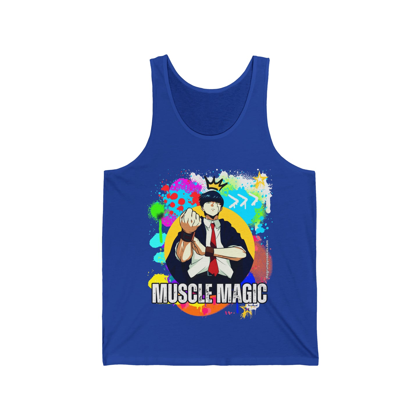Mashle - Graffiti Mash Men's Jersey Tank