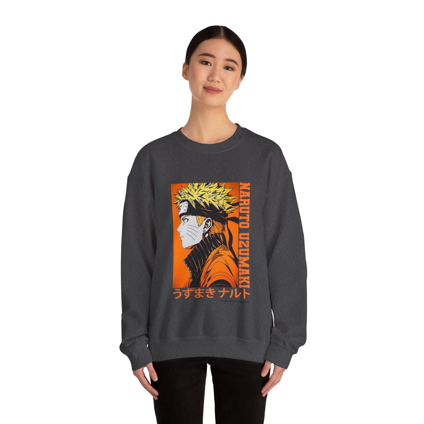 Naruto - Orange Unisex Heavy Blend™ Crewneck Sweatshirt