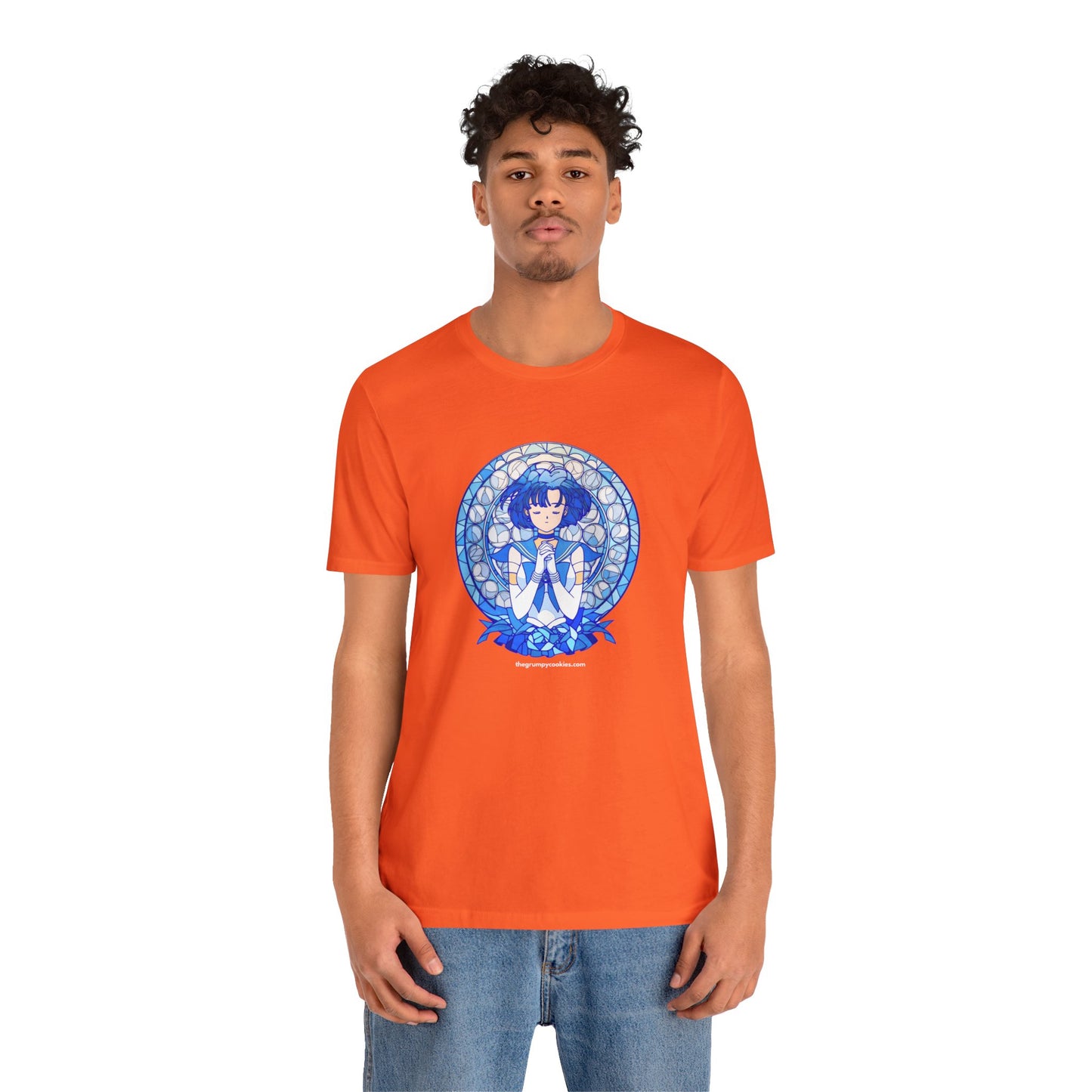 Sailor Moon - Sailor Mercury Jersey Short Sleeve Tee