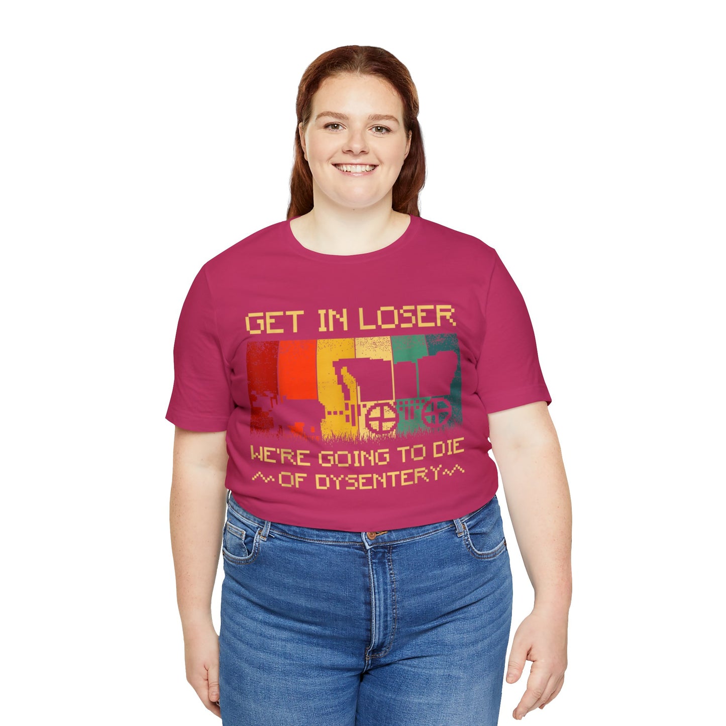 Oregon Trail- Everyone Dies Short Sleeve Tee