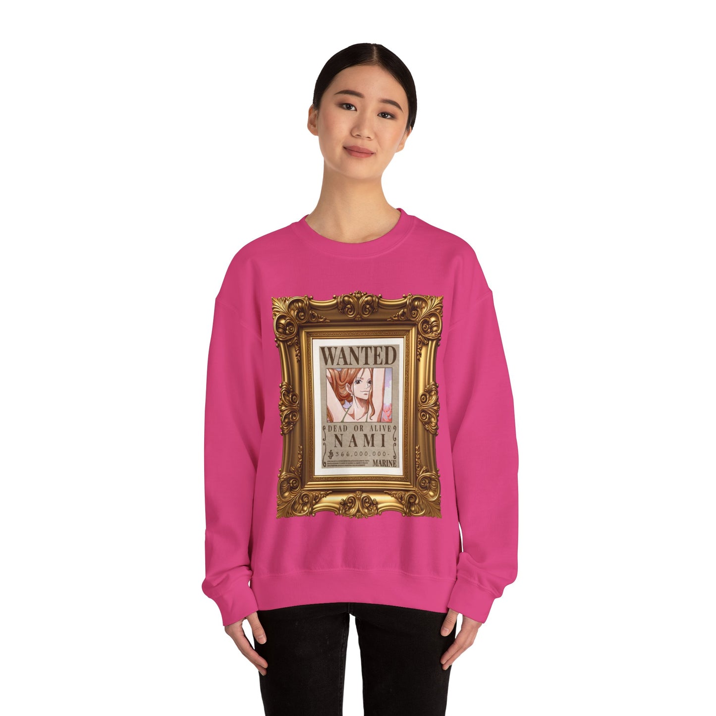 One Piece - Fine Art Nami Unisex Heavy Blend™ Crewneck Sweatshirt
