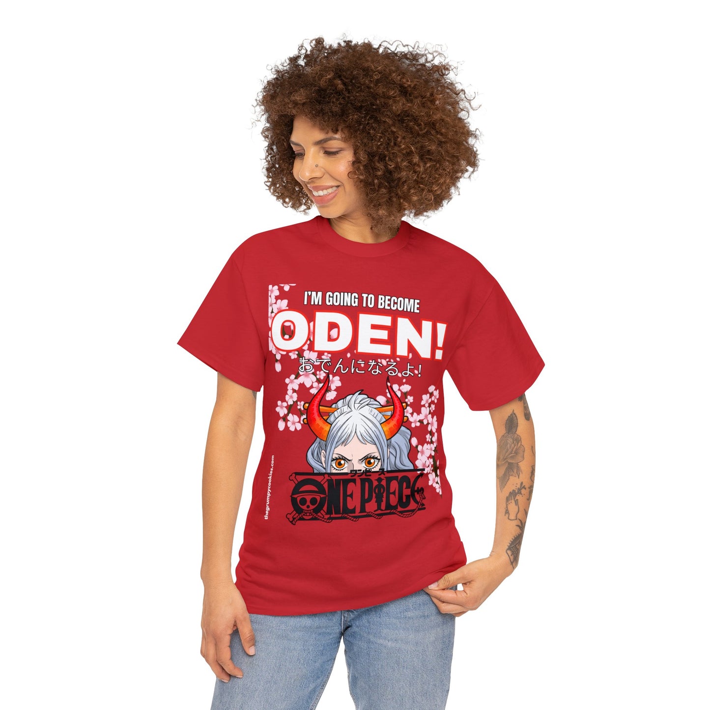 One Piece - I'll Be Oden Unisex Heavy Cotton Tee