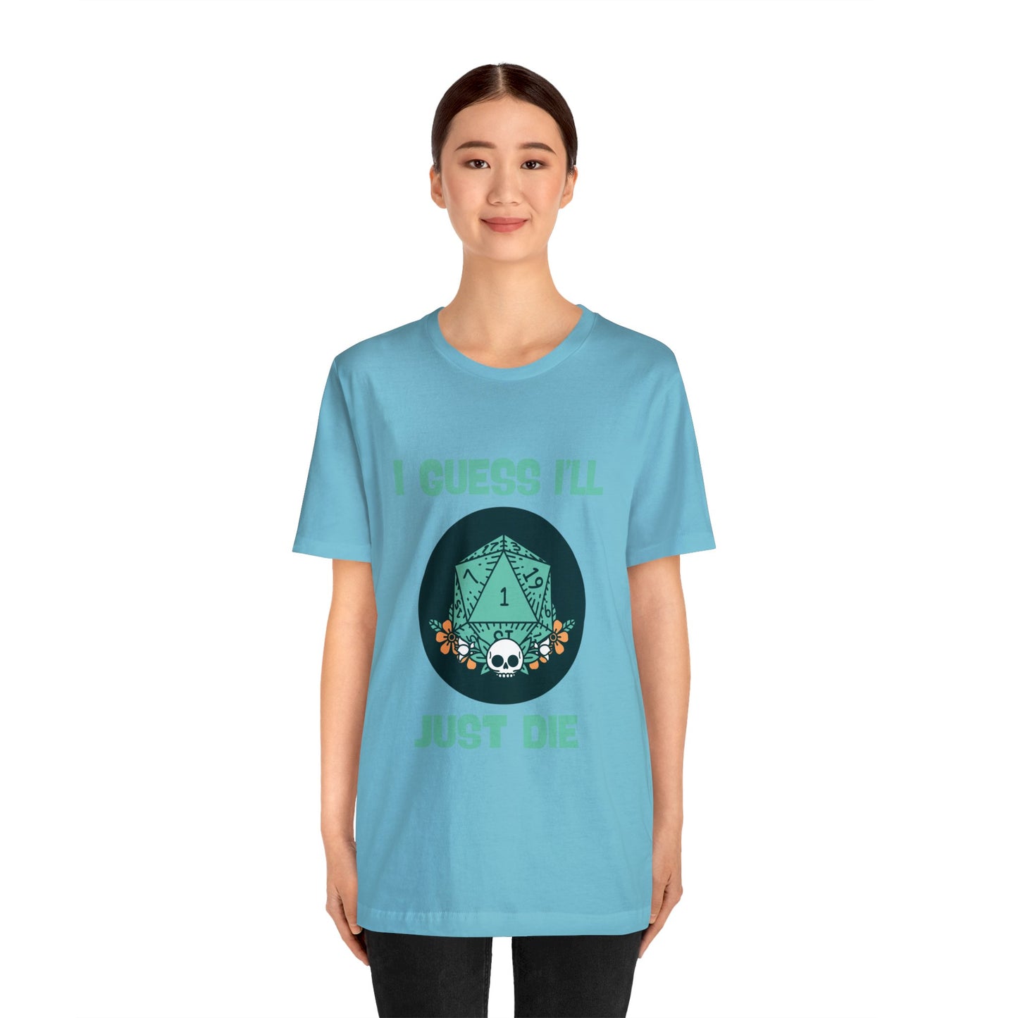 Dungeons & Dragons - Guess I'll Die Short Sleeve Tee