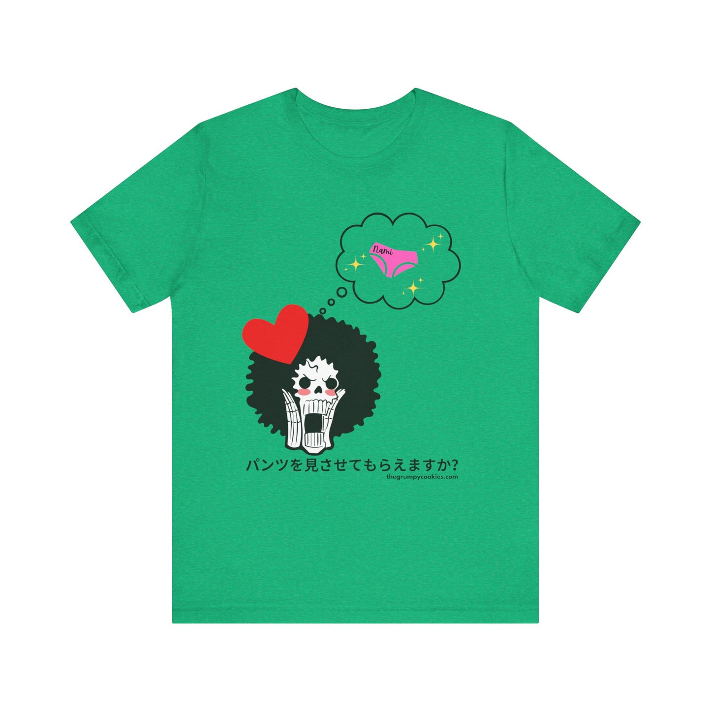 One Piece - Pervy Gentleman Brook Unisex Jersey Short Sleeve Tee