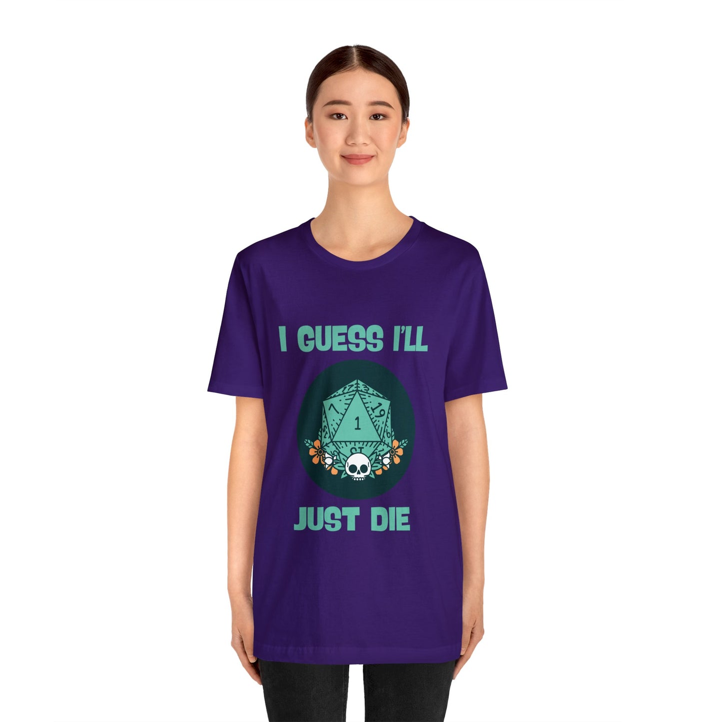 Dungeons & Dragons - Guess I'll Die Short Sleeve Tee