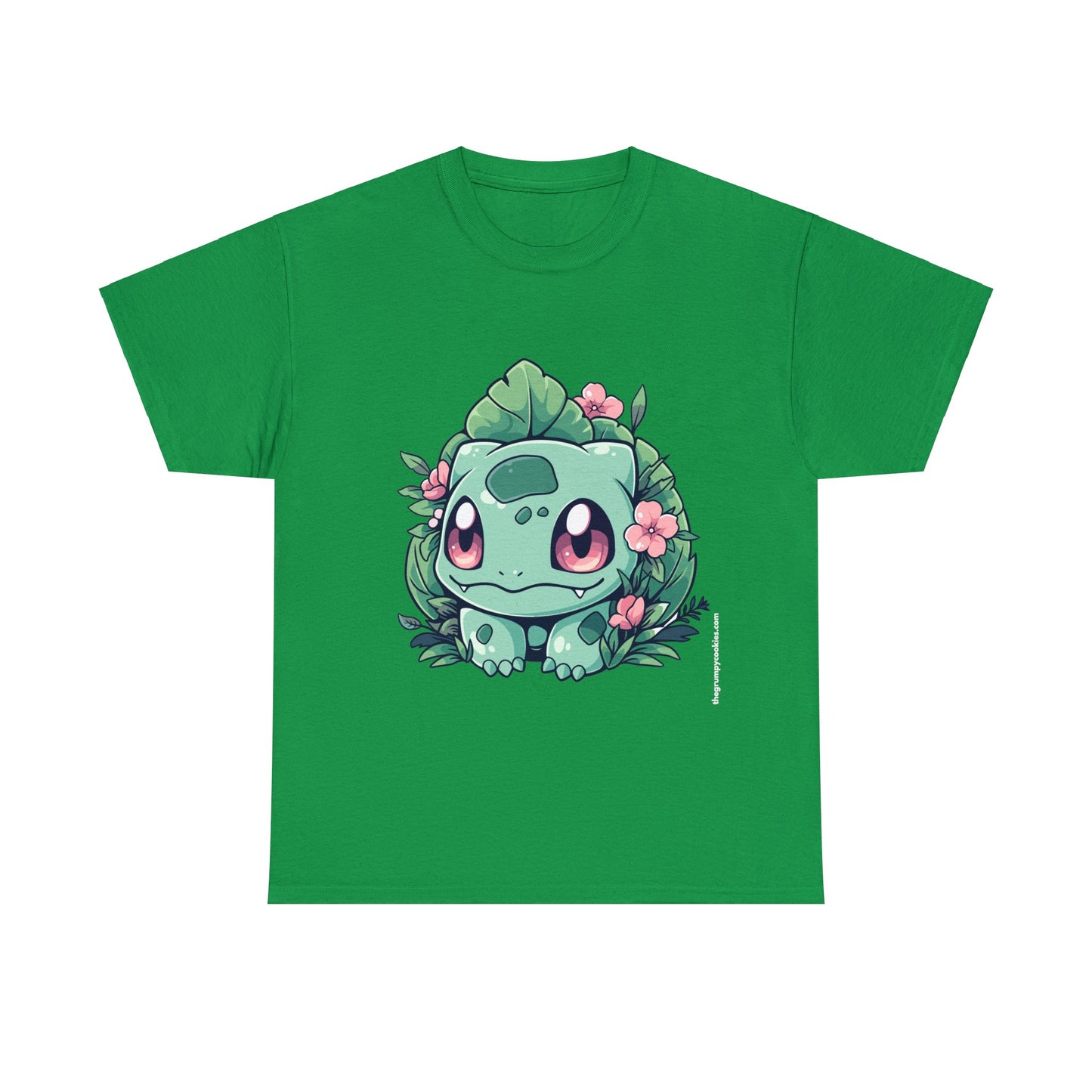 Pokemon - Flowering Bulba Unisex Heavy Cotton Tee