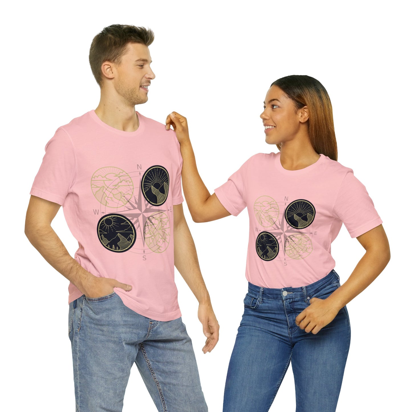 The Grumpy Cookies - Compass Short Sleeve Tee