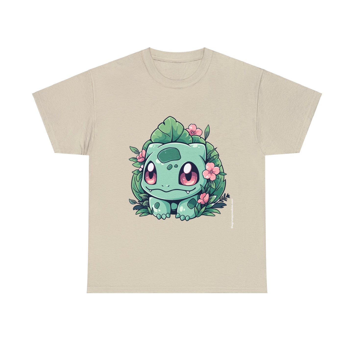 Pokemon - Flowering Bulba Unisex Heavy Cotton Tee