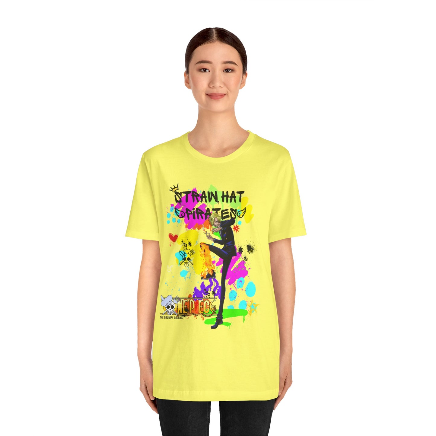 One Piece - Graffiti Sanji Unisex Jersey Short Sleeve Tee