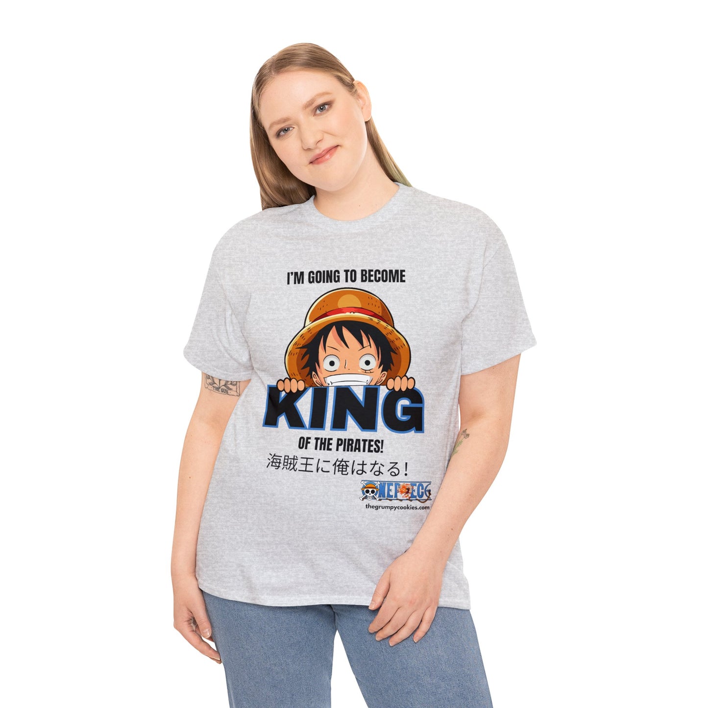 One Piece - King of the Pirates Unisex Heavy Cotton Tee