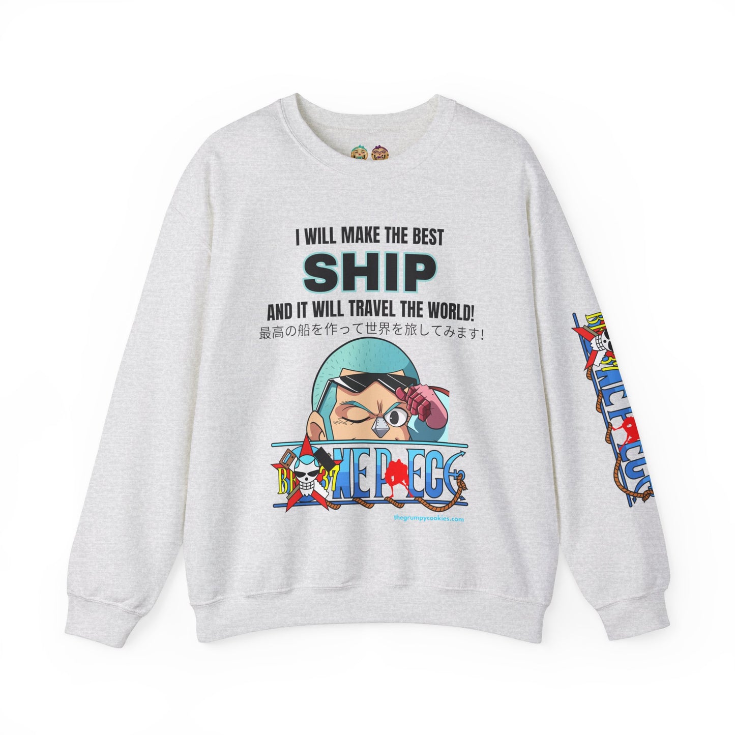 One Piece - World's Greatest Shipwright Unisex Heavy Blend™ Crewneck Sweatshirt