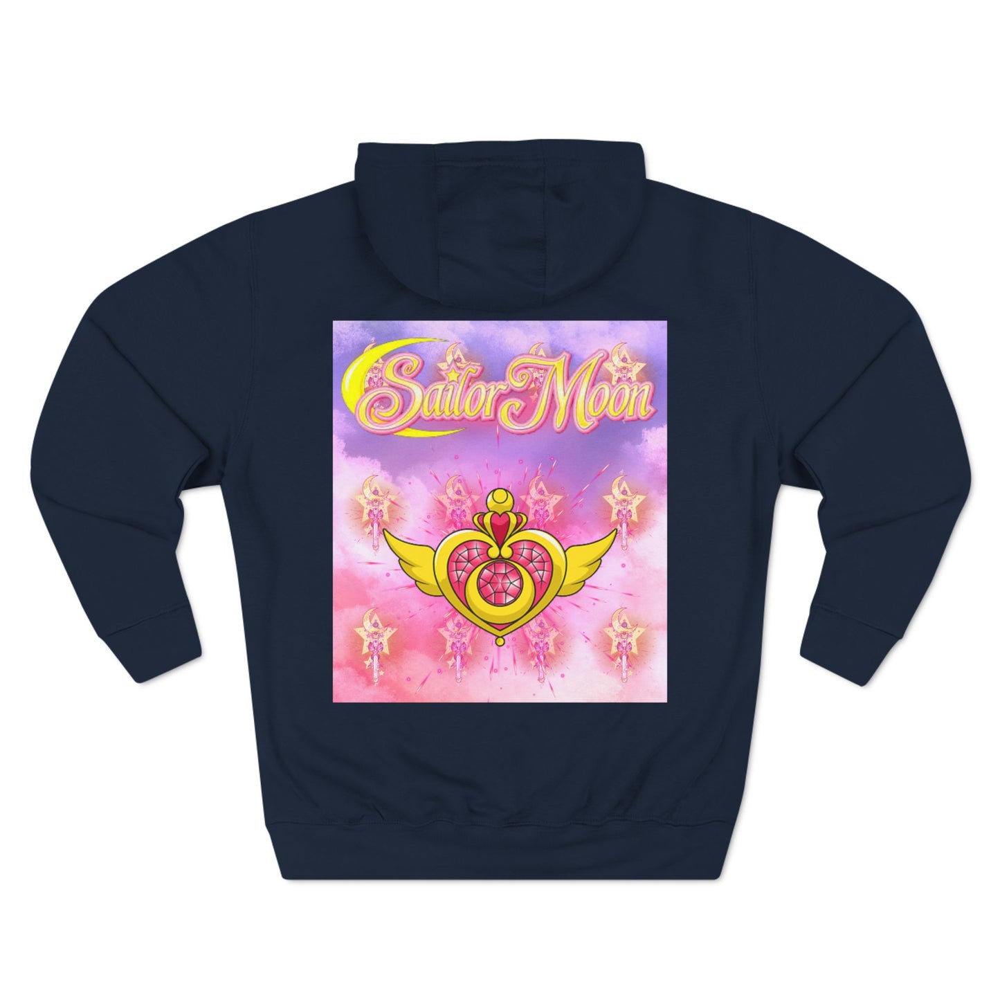 Sailor Moon - Stained Glass Sailor Power Pullover Hoodie