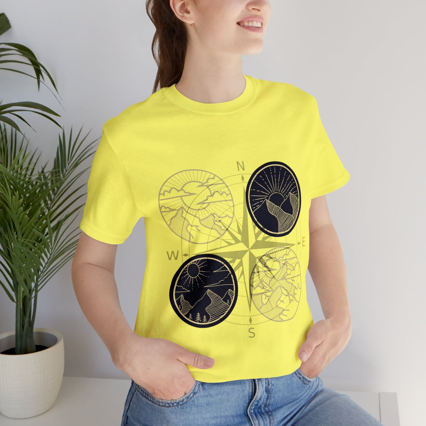 The Grumpy Cookies - Compass Short Sleeve Tee