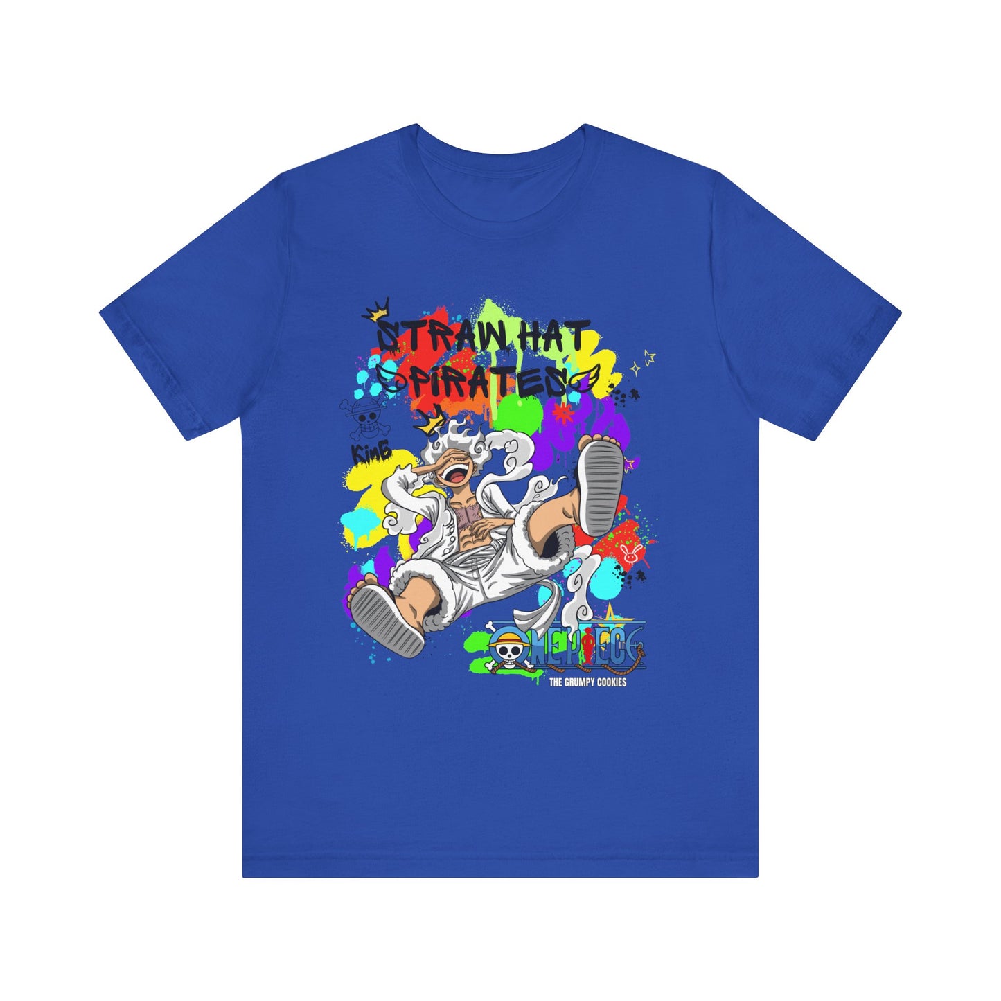 One Piece - Graffiti Luffy Unisex Jersey Short Sleeve Tee