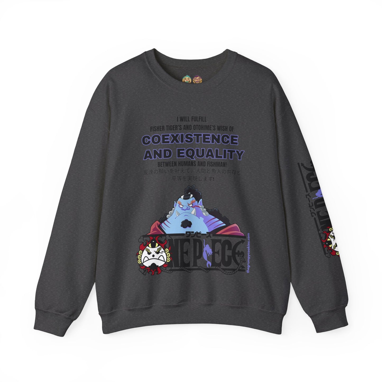 One Piece - Equality Bringer Unisex Heavy Blend™ Crewneck Sweatshirt