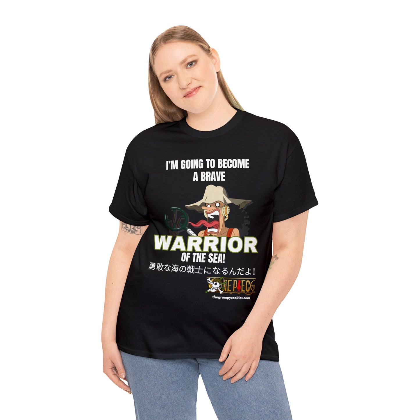 One Piece - Brave-ish Warrior of the Sea Unisex Heavy Cotton Tee