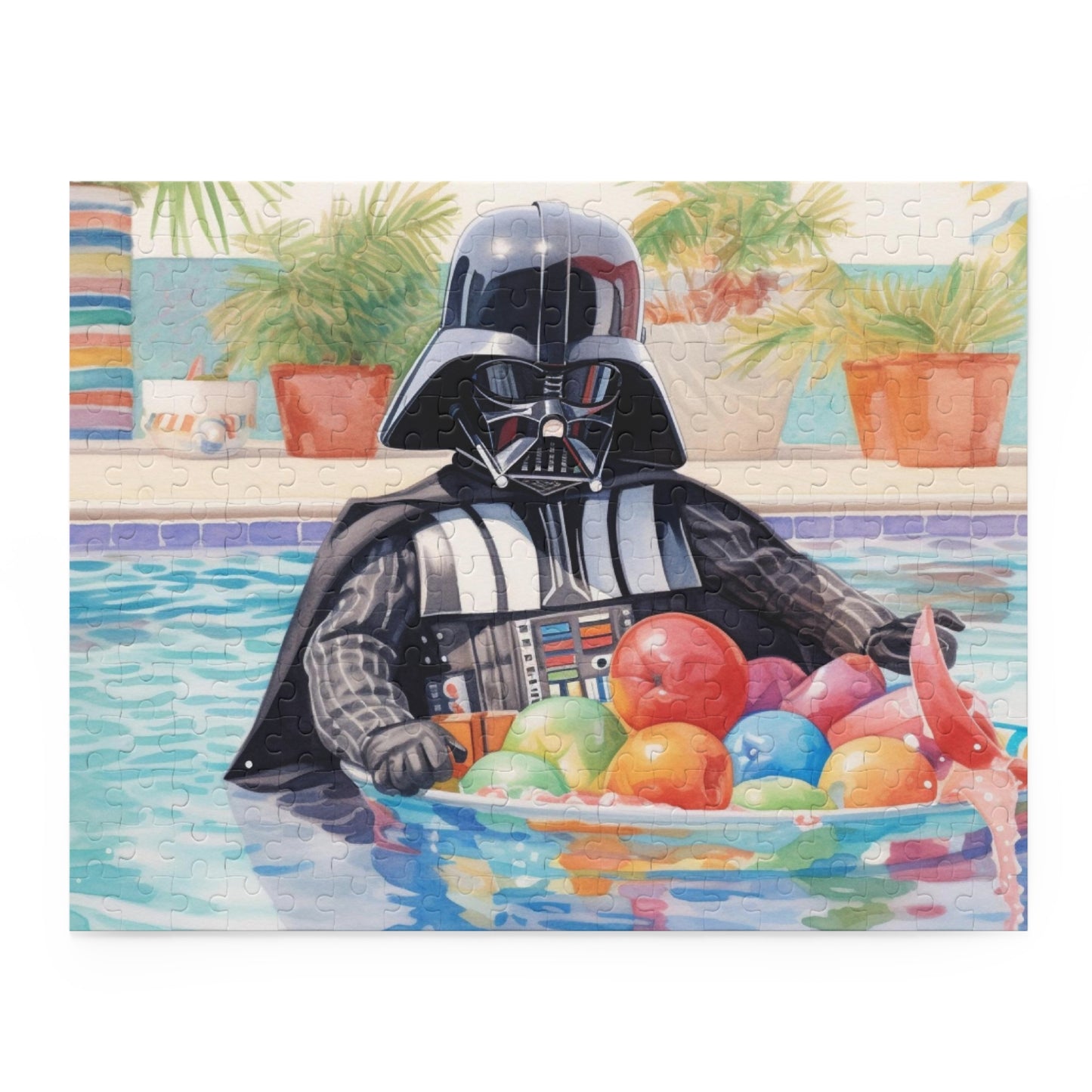 Star Wars - Darth Vader at the Pool Party Puzzle (120, 252, 500-Piece)