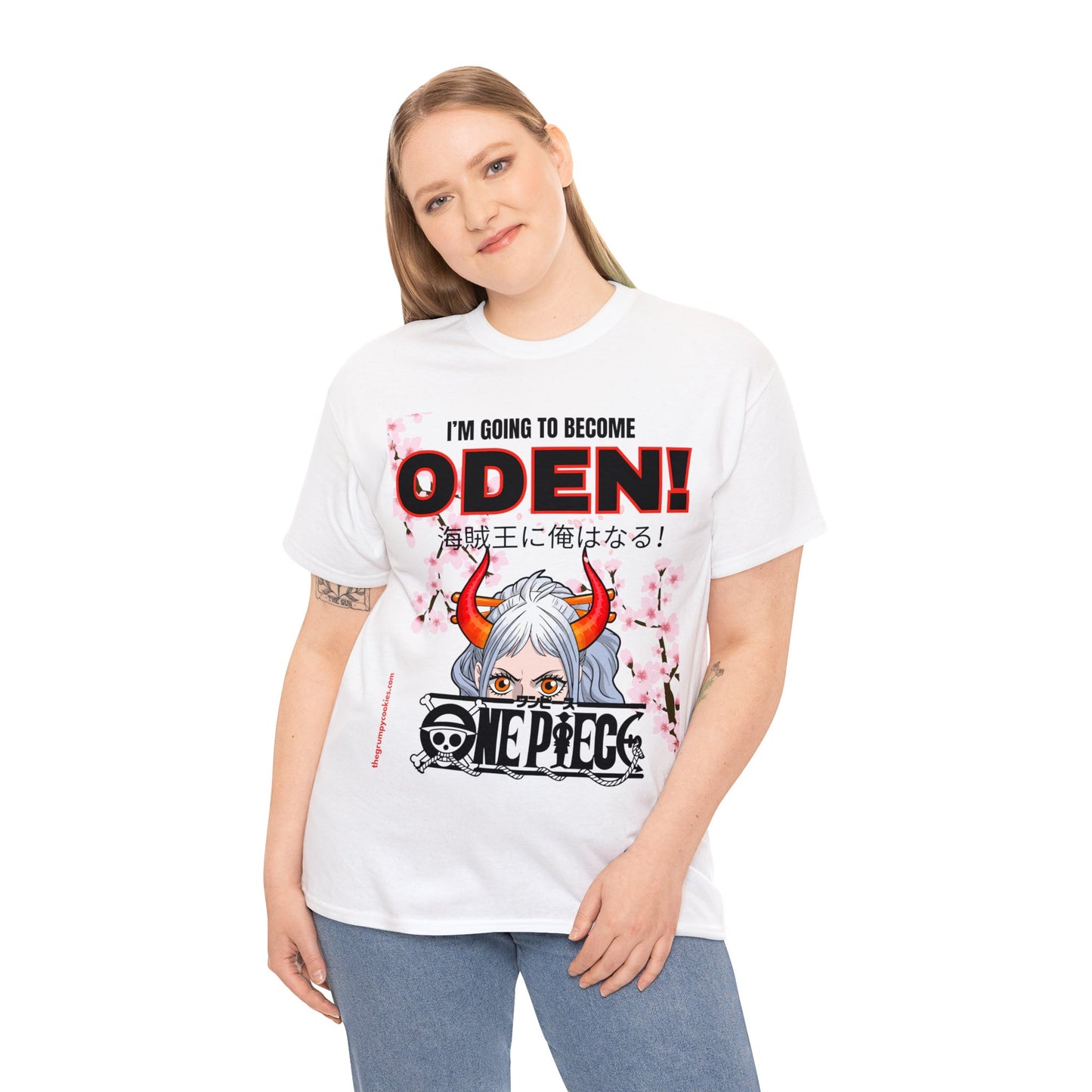 One Piece - I'll Be Oden Unisex Heavy Cotton Tee