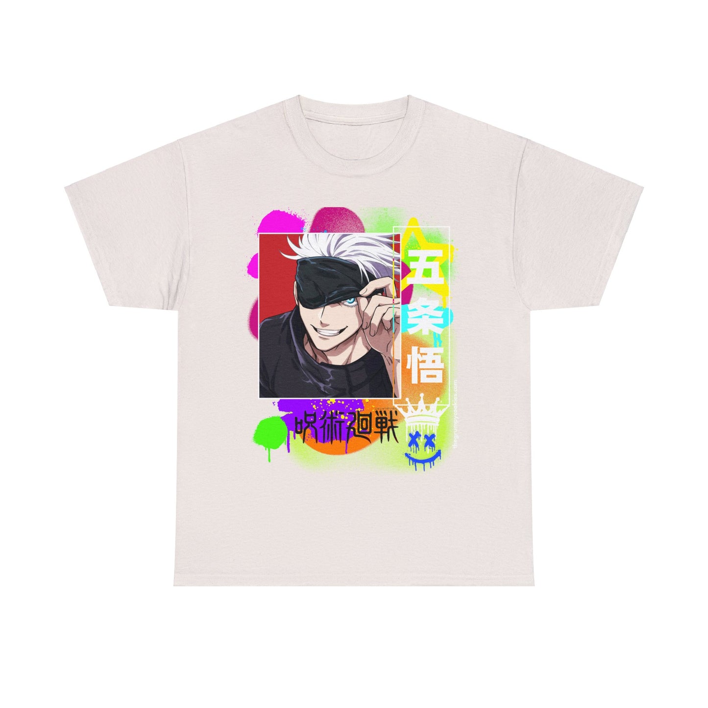 Jujutsu Kaisen - Peekaboo Gojo Unisex Heavy Cotton Tee