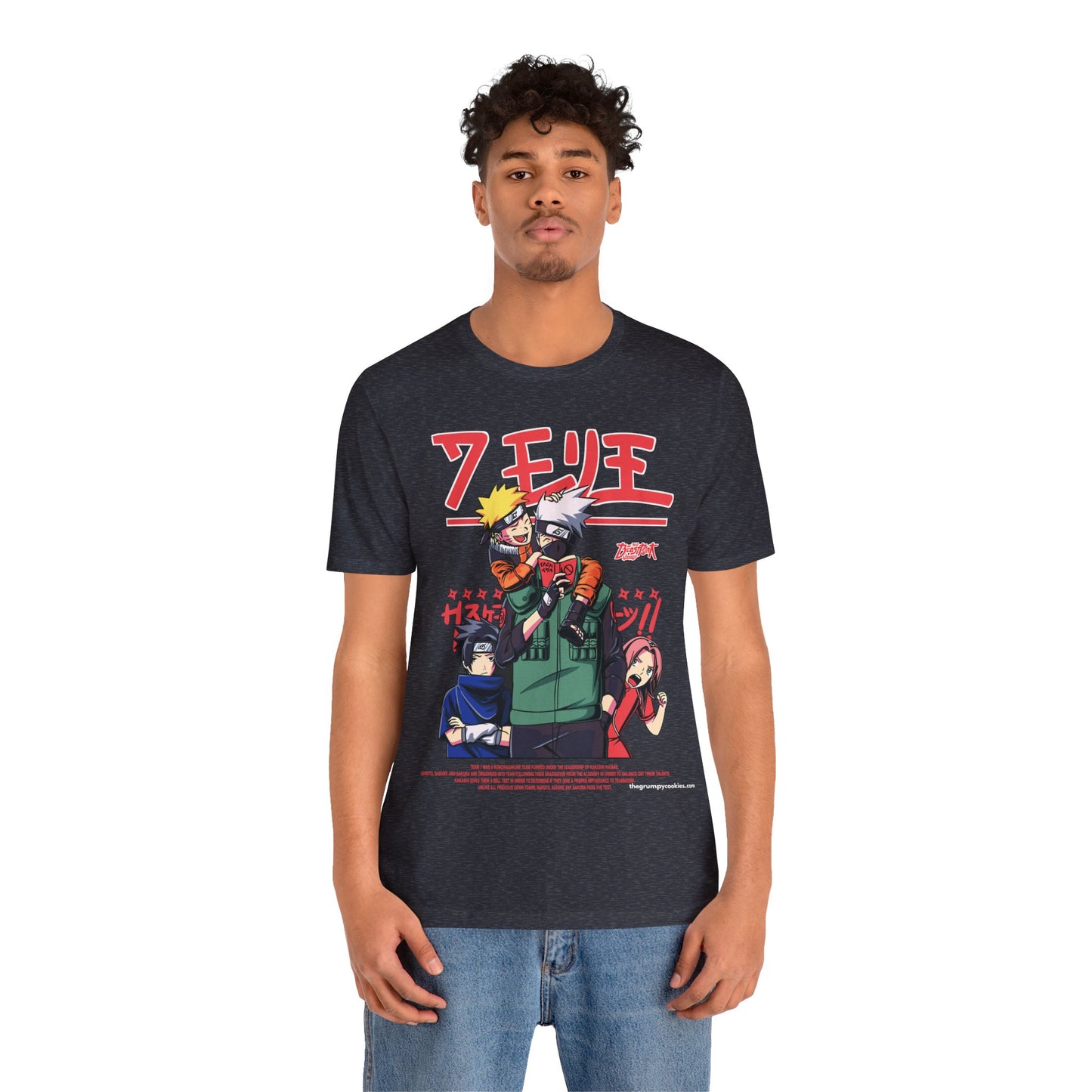 Naruto - Team Kakashi Jersey Short Sleeve Tee