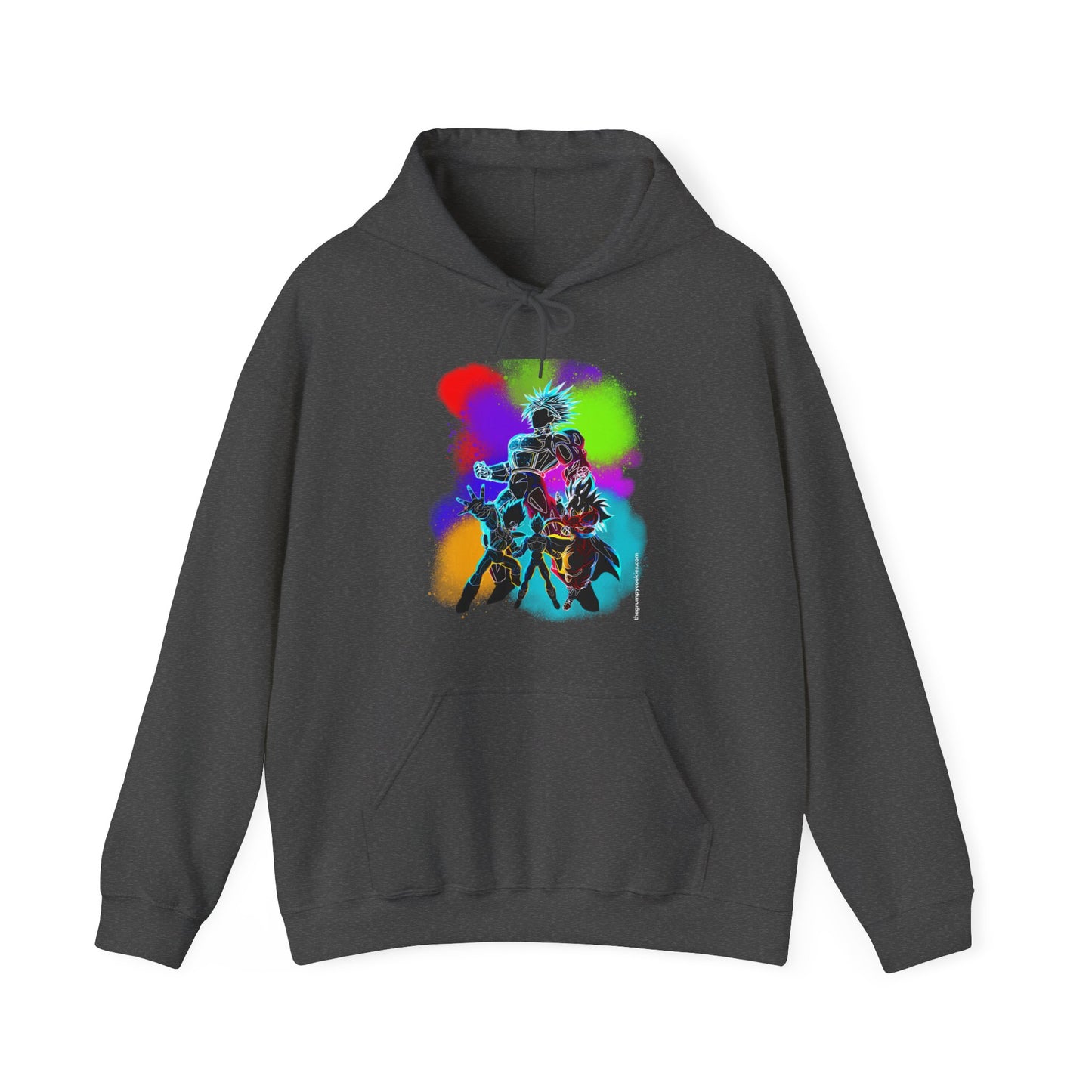 Dragon Ball - Technicolor Unisex Heavy Blend™ Hooded Sweatshirt