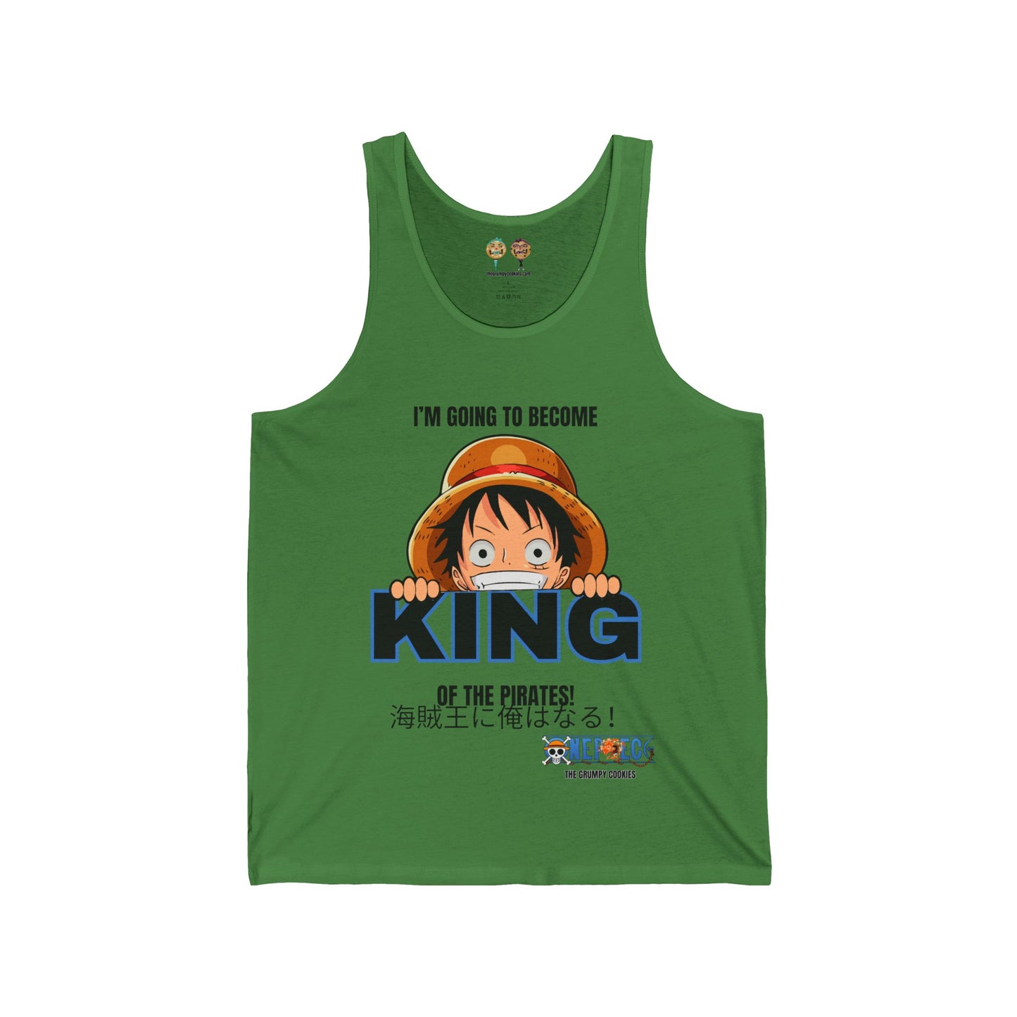 One Piece - Pirate King Luffy Jersey Tank