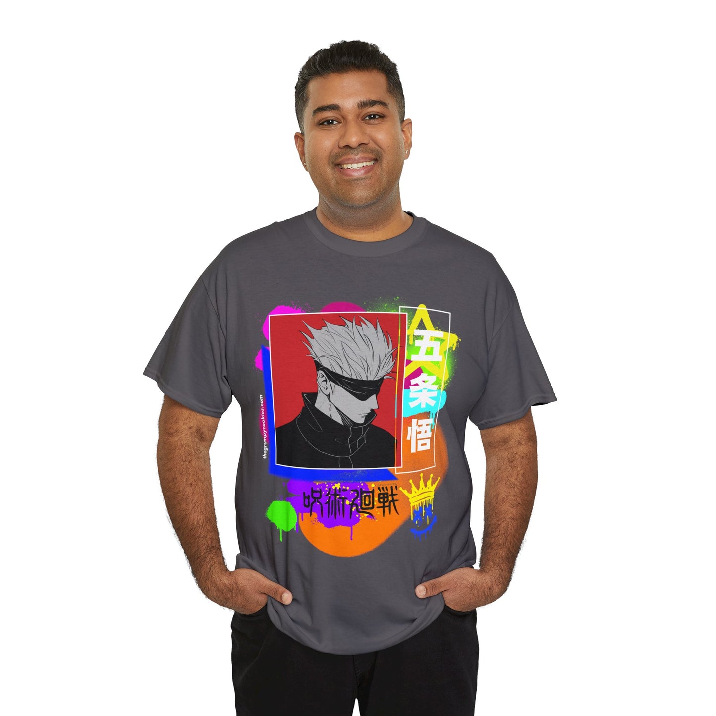 Jujutsu Kaisen - Emo Gojo Unisex Heavy Cotton Tee