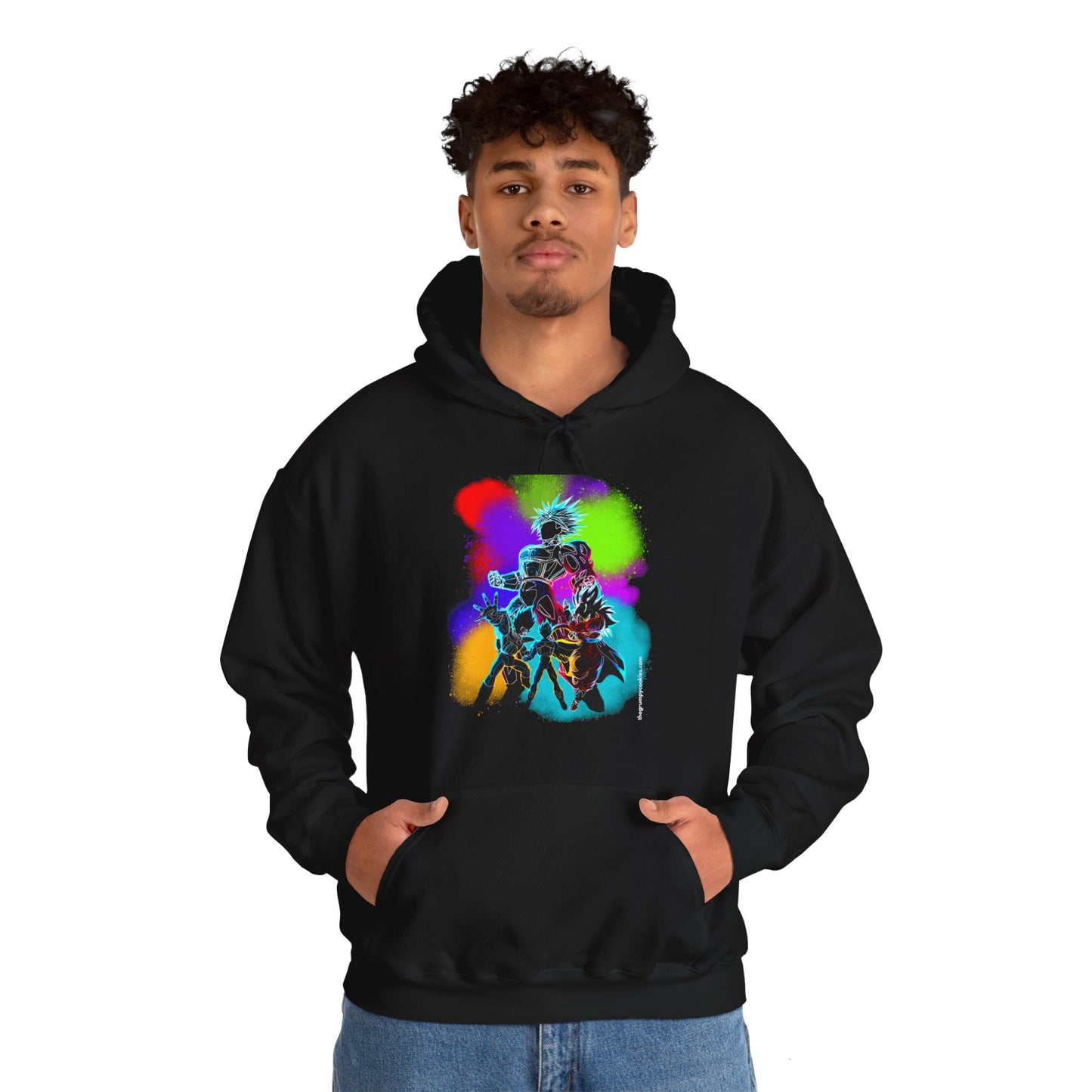 Dragon Ball - Technicolor Unisex Heavy Blend™ Hooded Sweatshirt