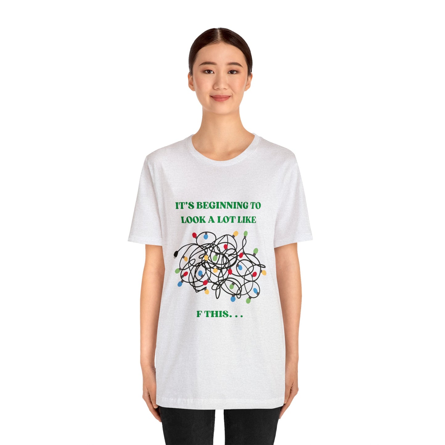 The Grumpy Cookies - It's Beginning to Look A Lot Like. . . Short Sleeve Tee