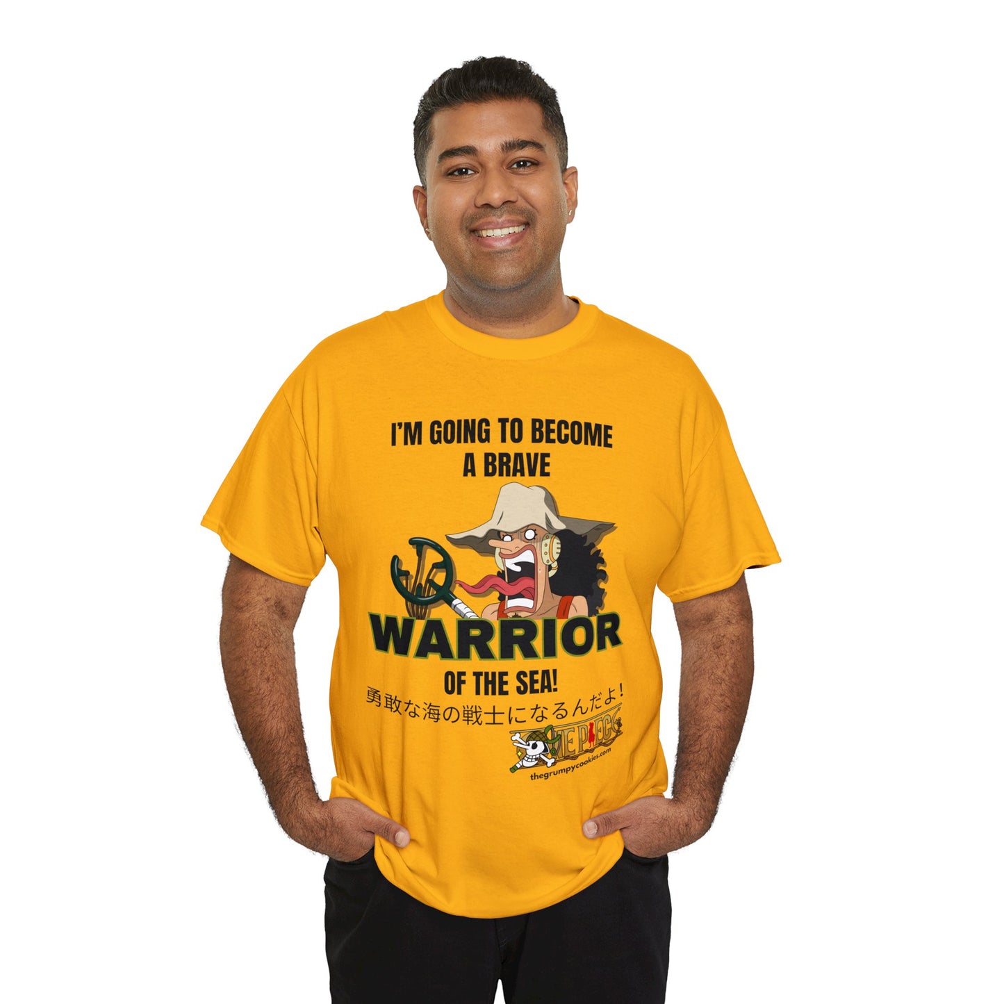 One Piece - Brave-ish Warrior of the Sea Unisex Heavy Cotton Tee
