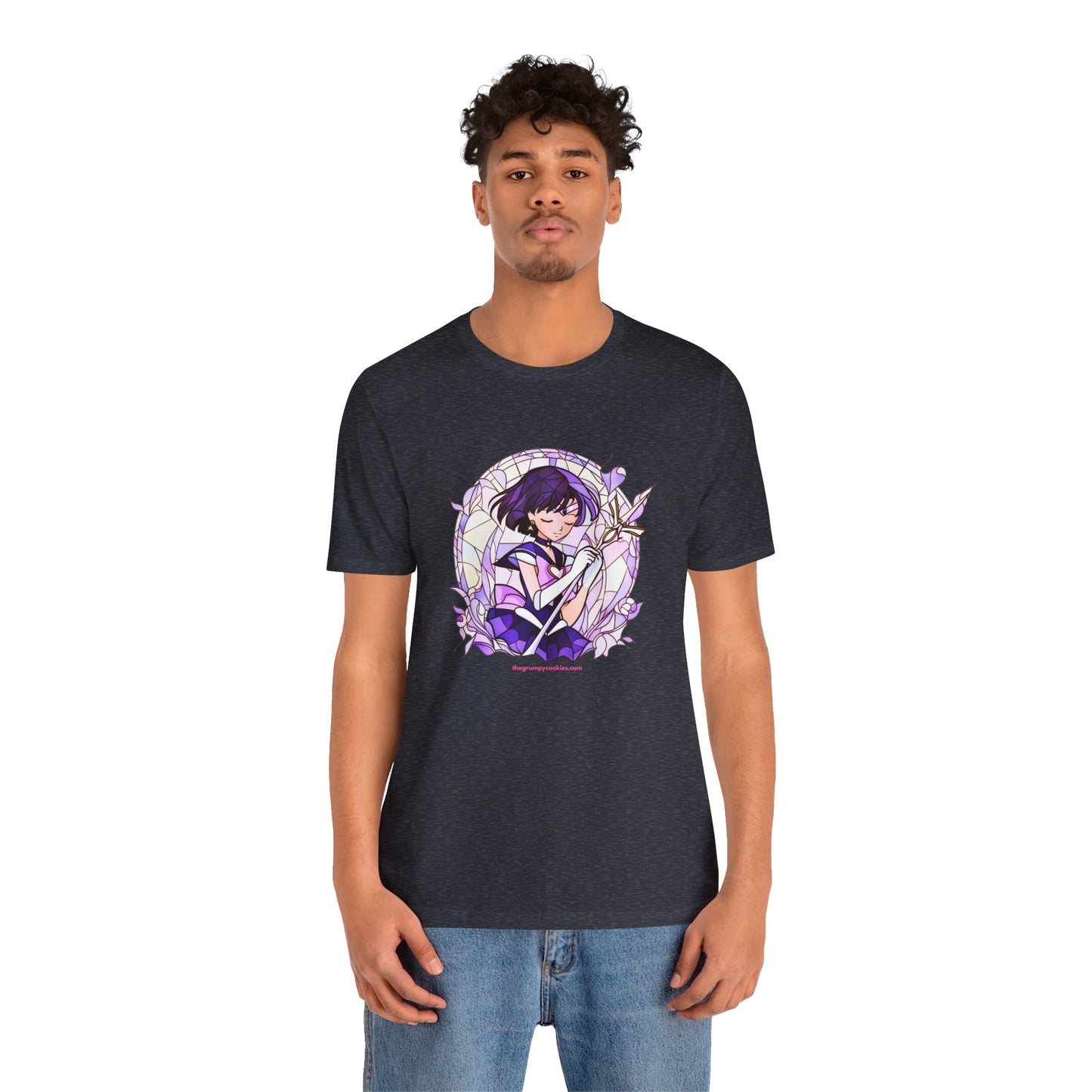 Sailor Moon - Sailor Saturn Jersey Short Sleeve Tee