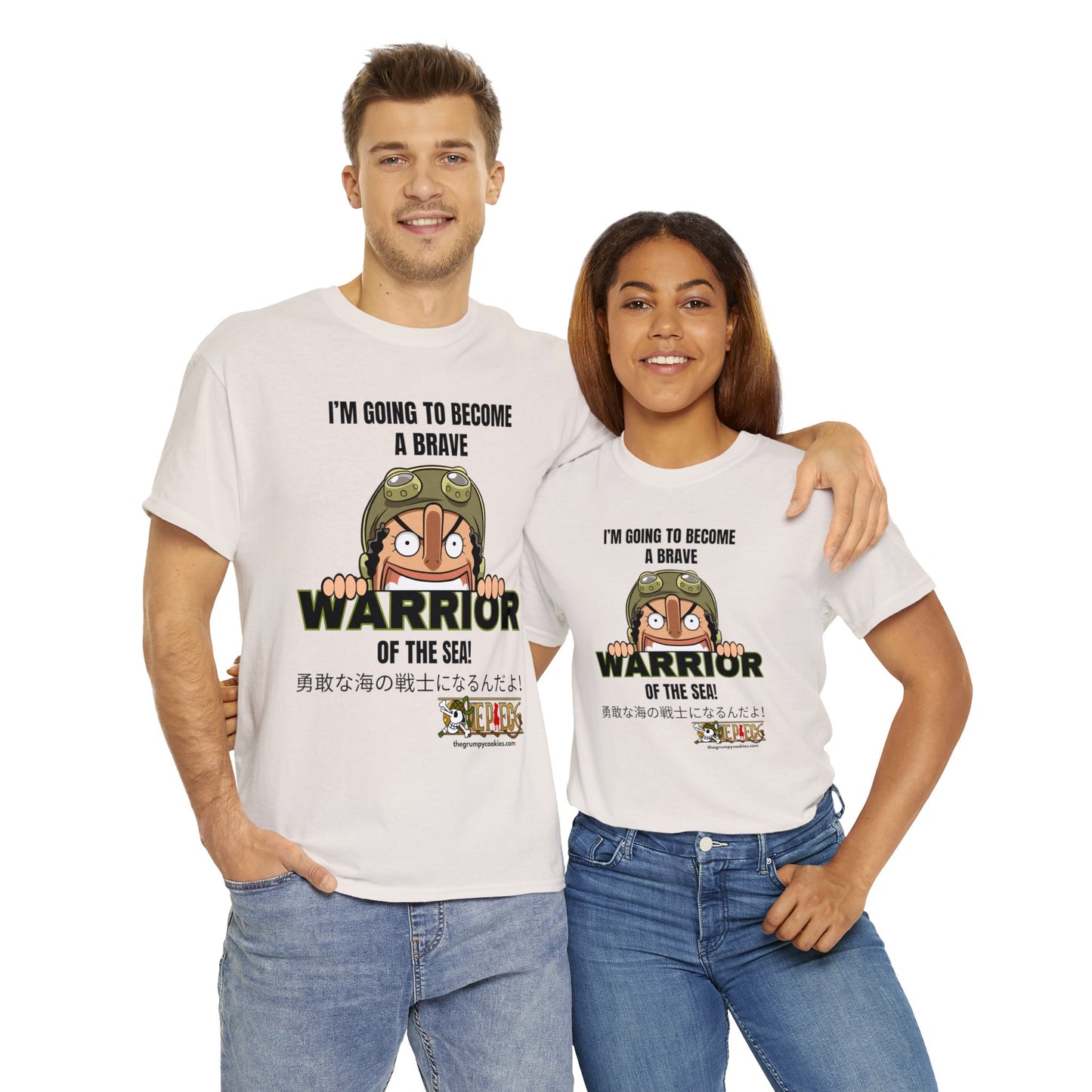 One Piece - Brave Warrior of the Sea Unisex Heavy Cotton Tee