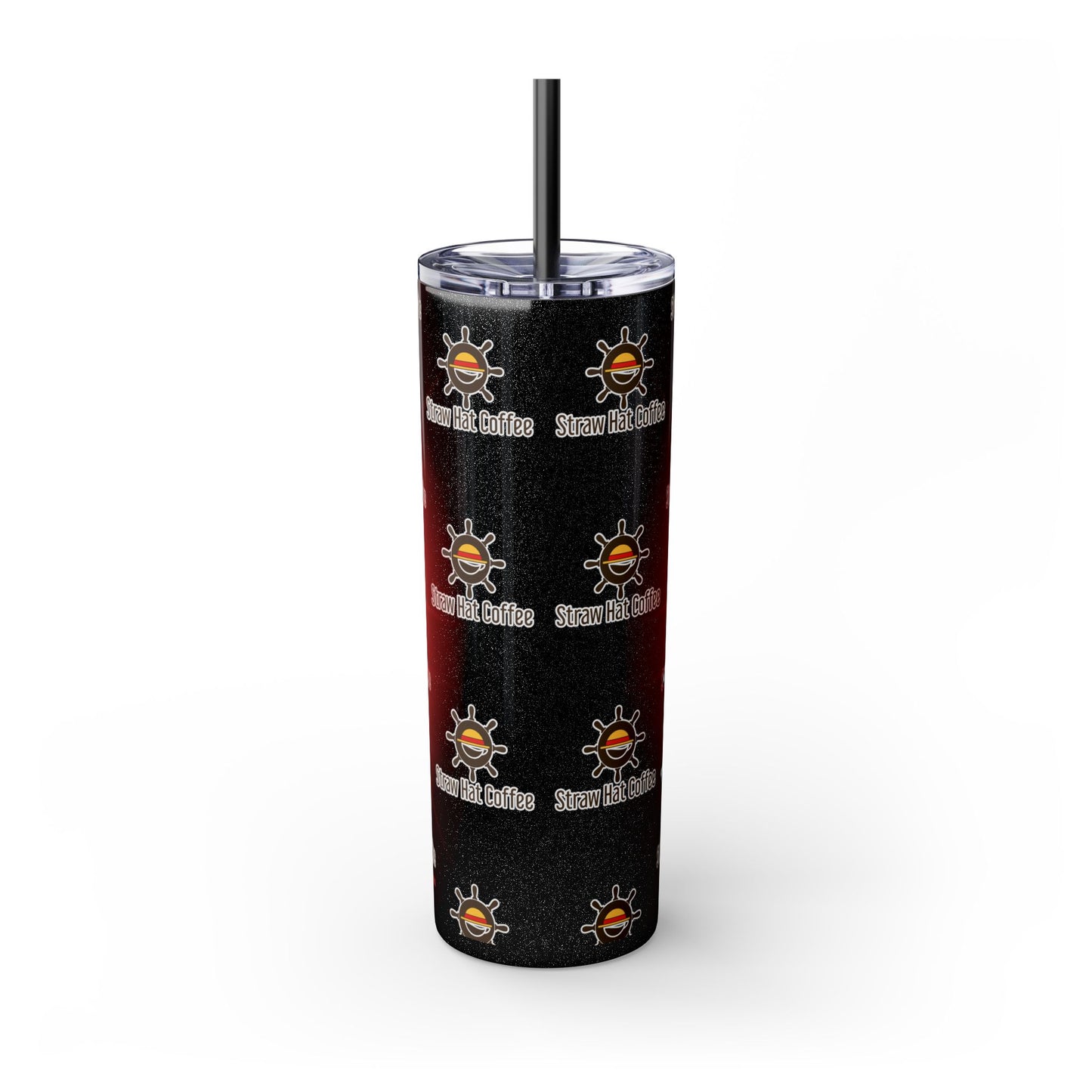 Straw Hat Coffee - Captain of the Crew 20oz Skinny Tumbler with Straw