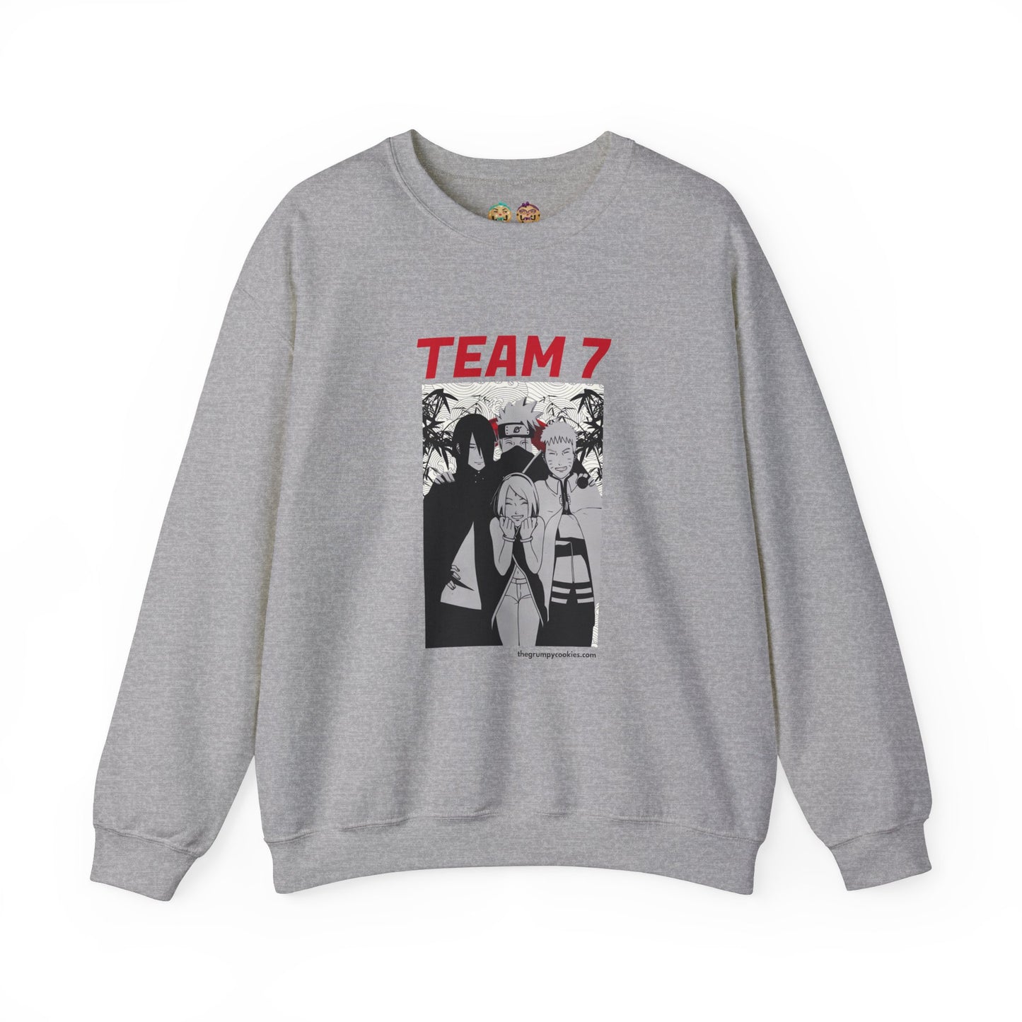 Naruto - Team 7 Unisex Heavy Blend™ Crewneck Sweatshirt