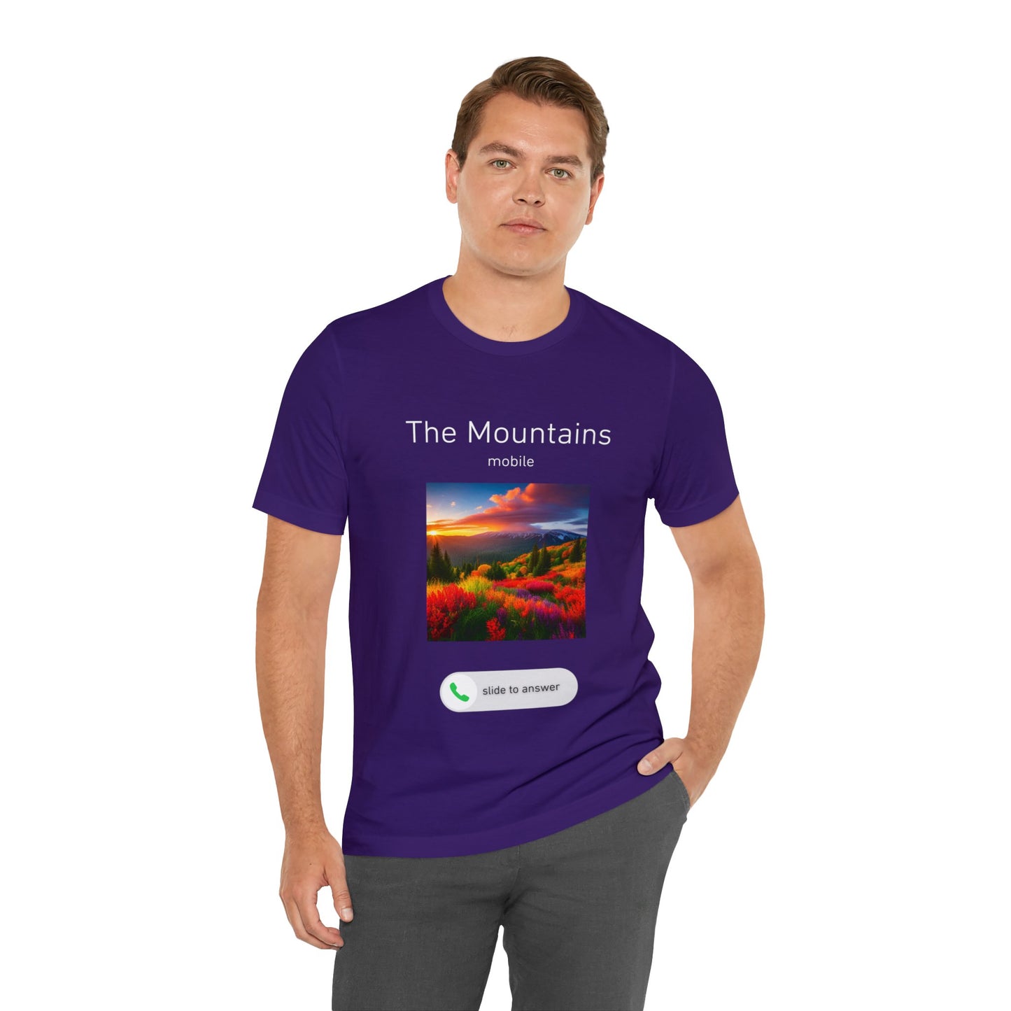 The Grumpy Cookies - Mountains Calling Short Sleeve Tee