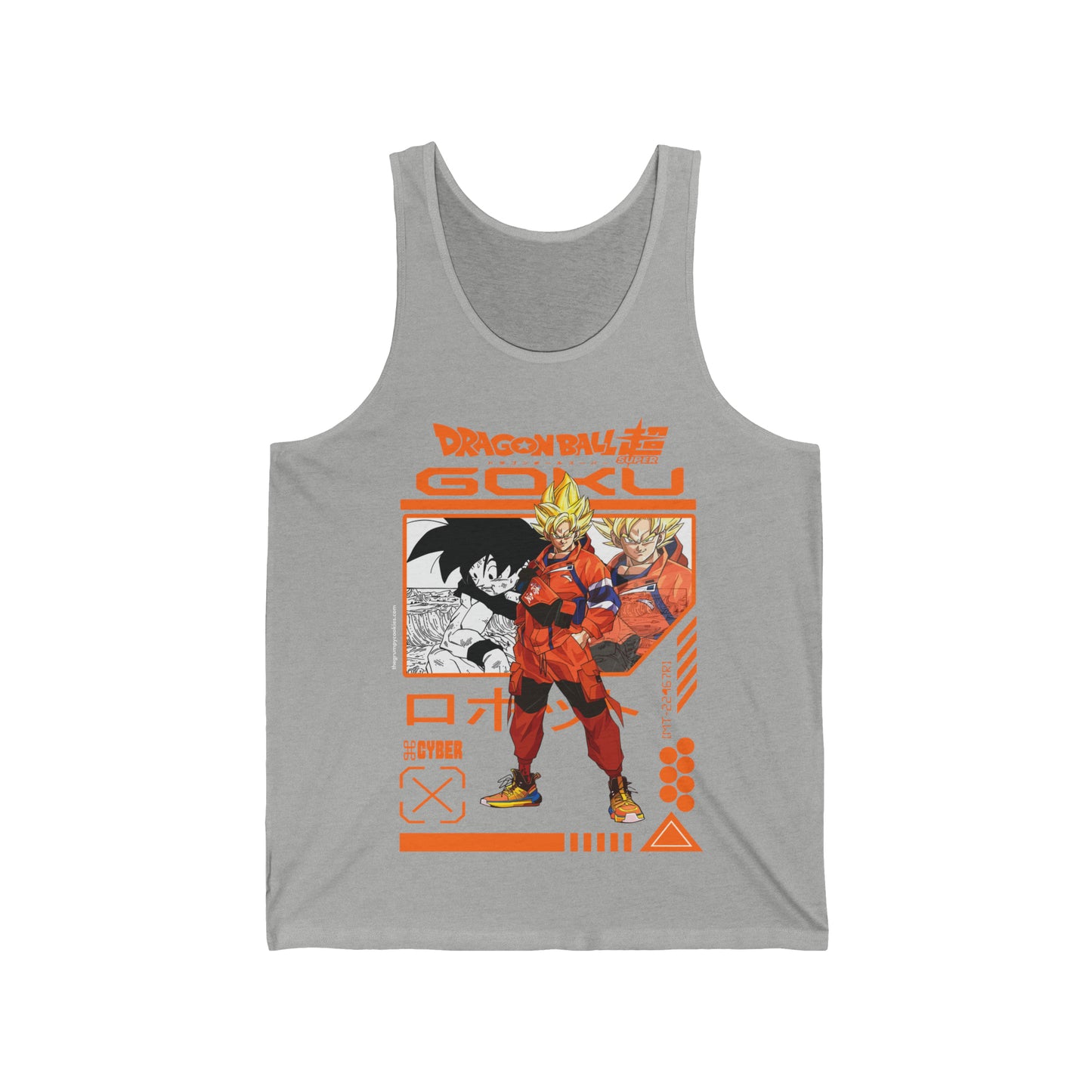 Dragon Ball - Cyber Goku Men's Jersey Tank