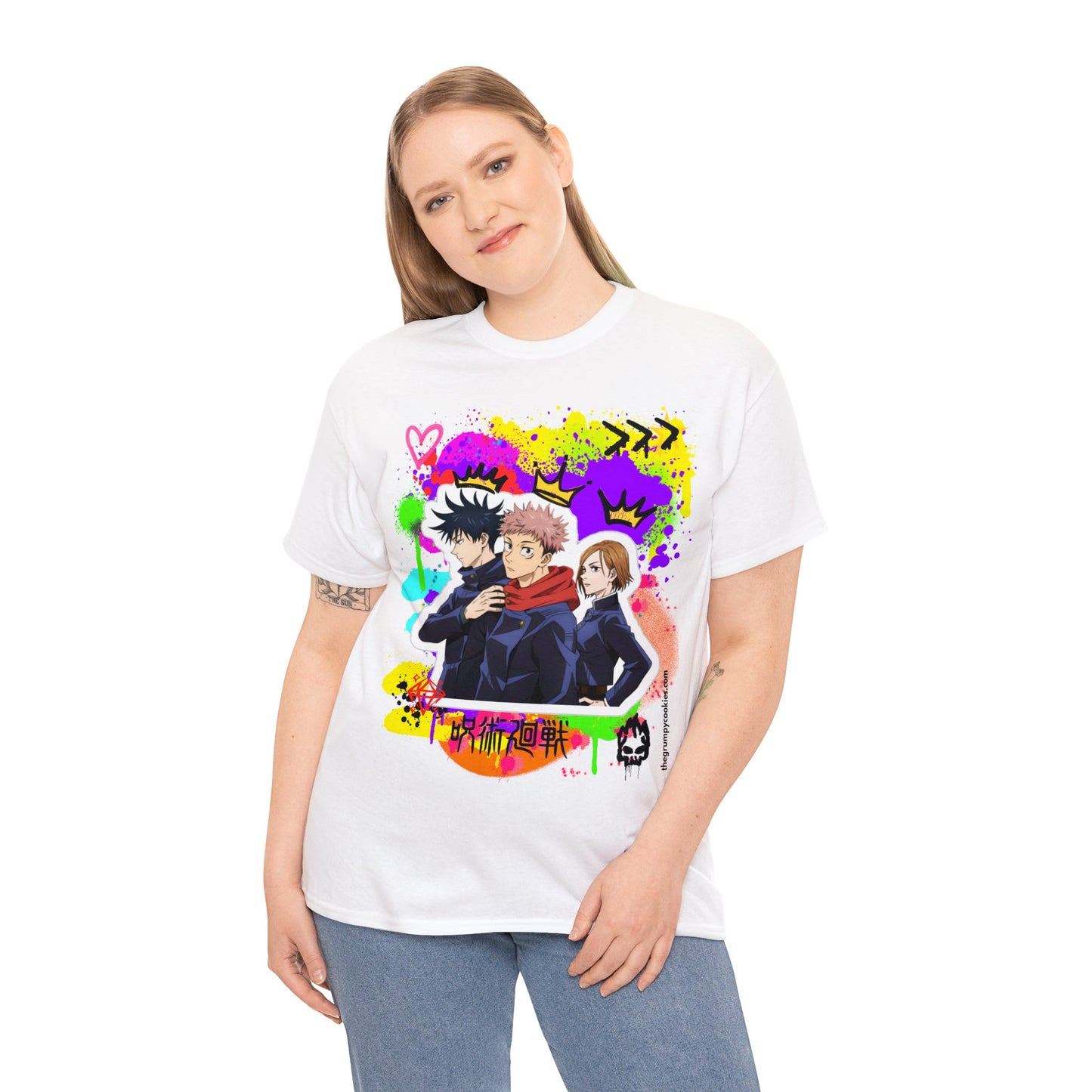 Jujutsu Kaisen - First Years Unisex Heavy Cotton Tee
