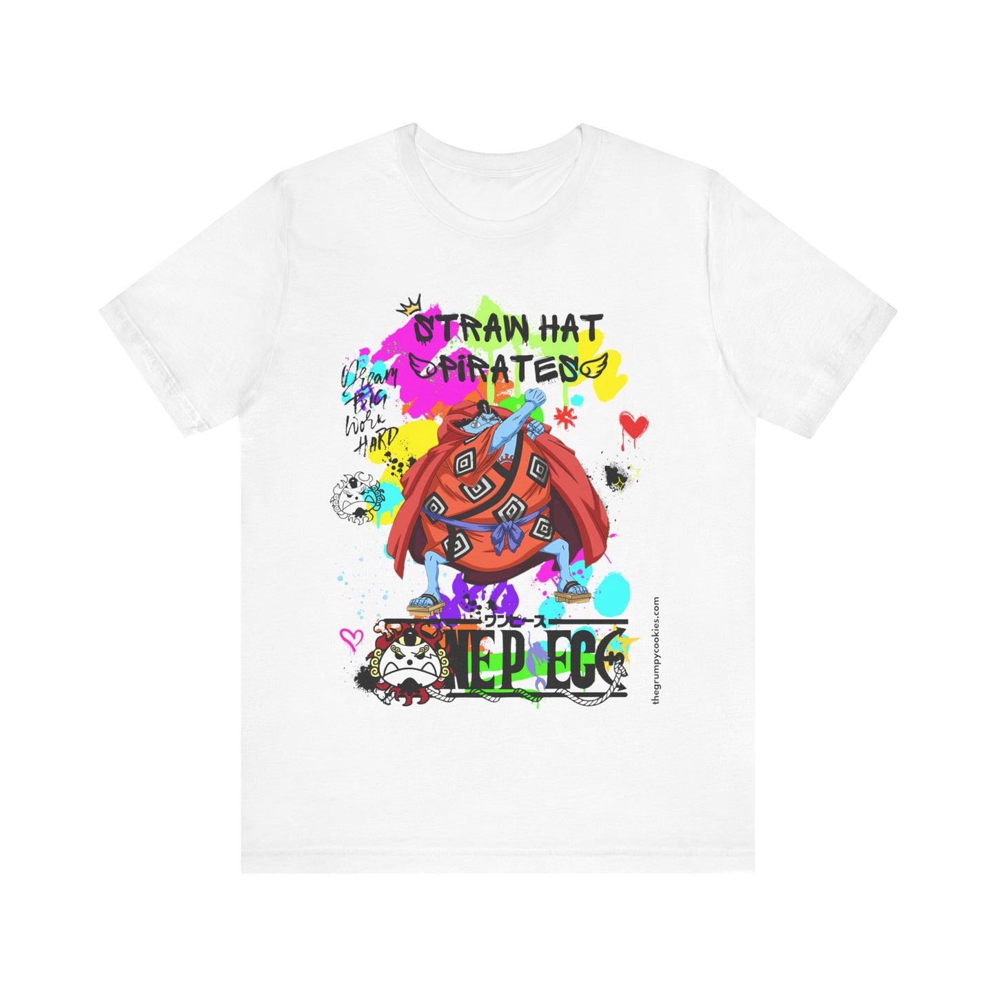One Piece - Graffiti Jimbei Unisex Jersey Short Sleeve Tee