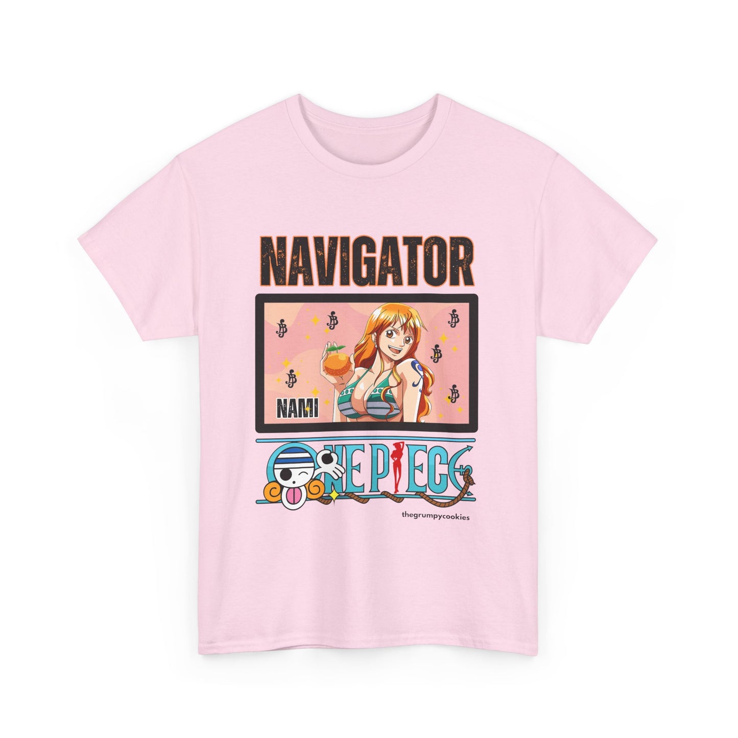 One Piece - Navigator Nami Unisex Heavy Cotton Tee