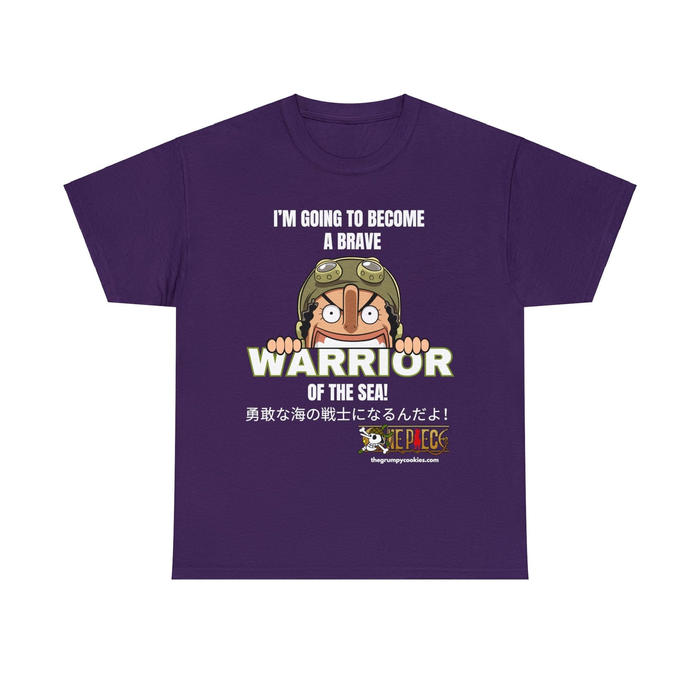 One Piece - Brave Warrior of the Sea Unisex Heavy Cotton Tee