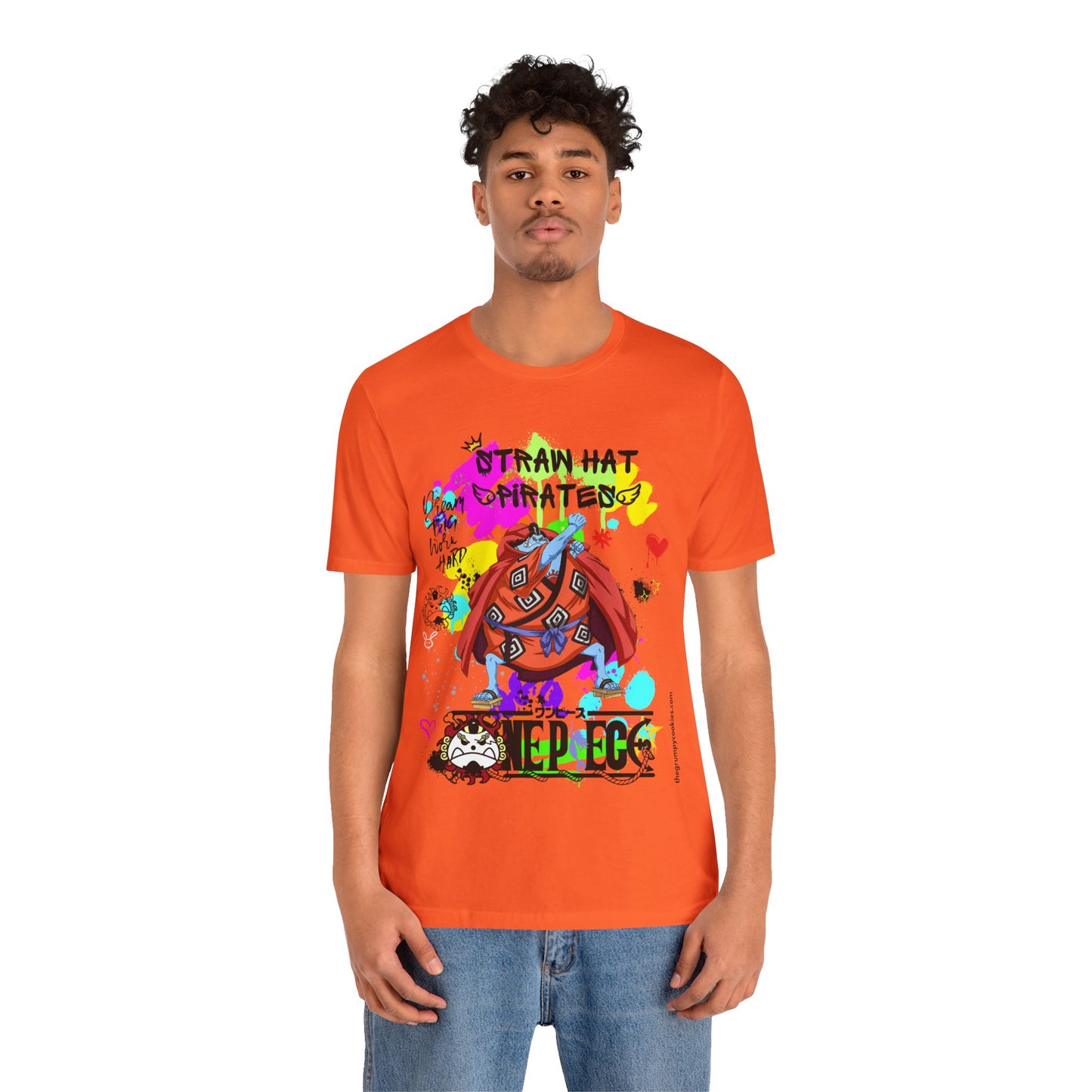 One Piece - Graffiti Jimbei Unisex Jersey Short Sleeve Tee