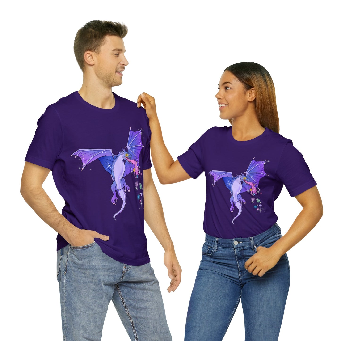 Dungeons & Dragons - Purple Dragon Short Sleeve Tee