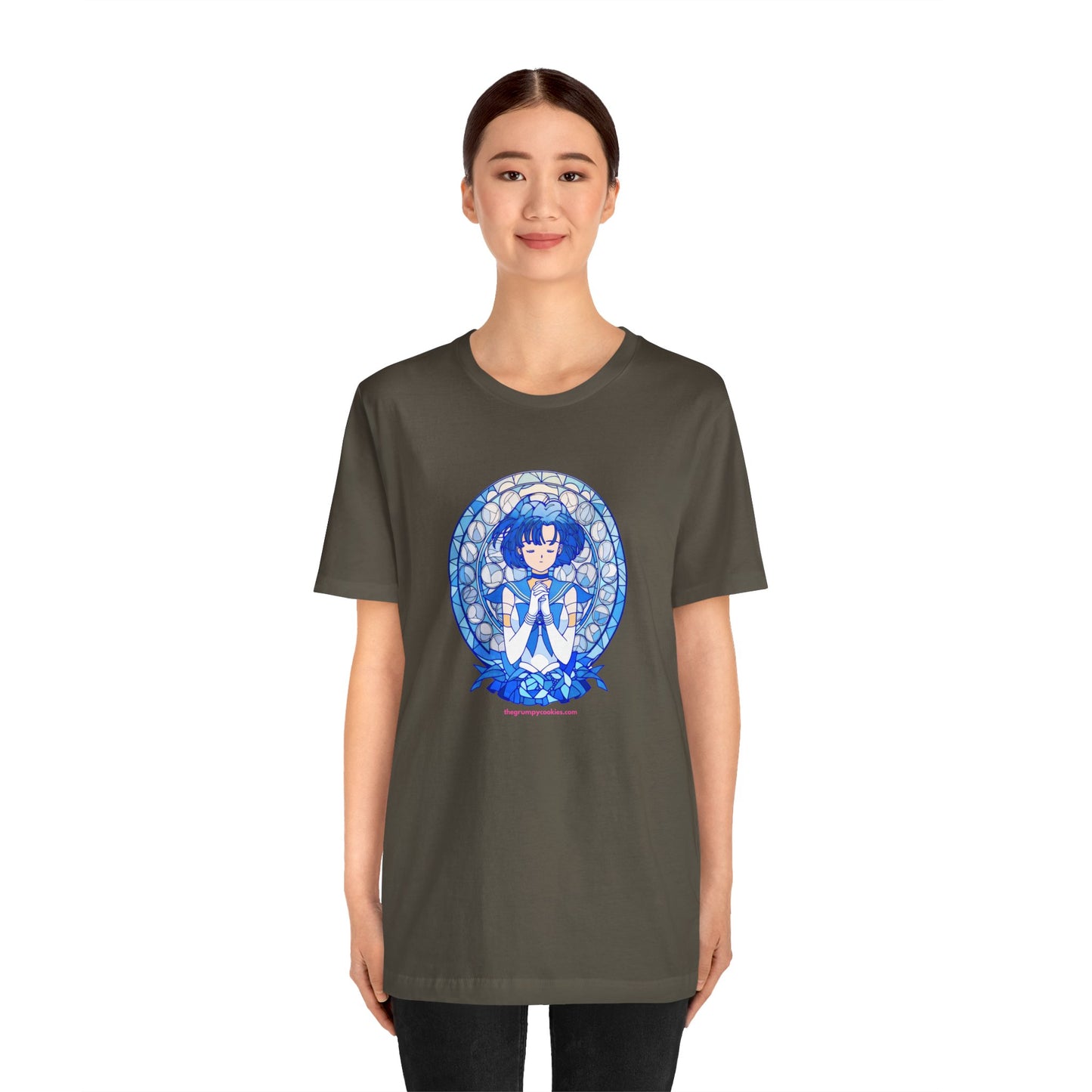 Sailor Moon - Sailor Mercury Jersey Short Sleeve Tee