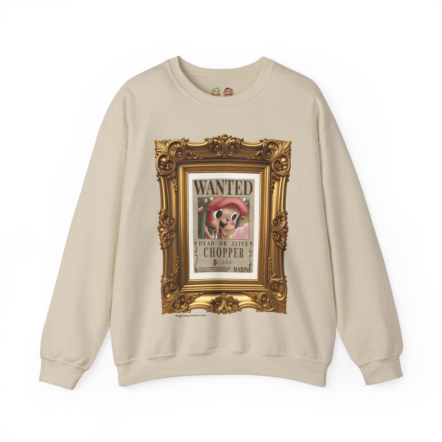One Piece - Fine Art Chopper Unisex Heavy Blend™ Crewneck Sweatshirt