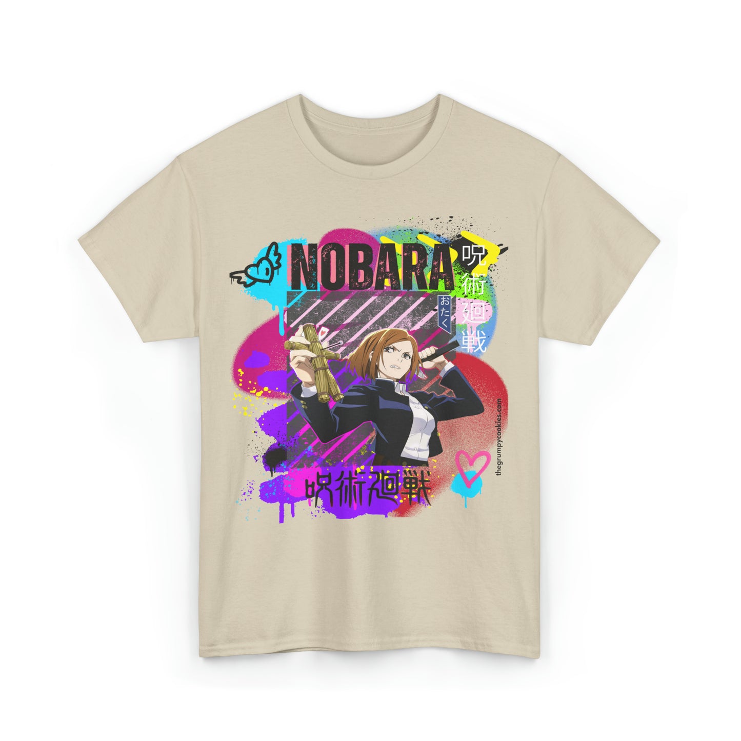 Jujutsu Kaisen - Nobara Means Business Unisex Heavy Cotton Tee