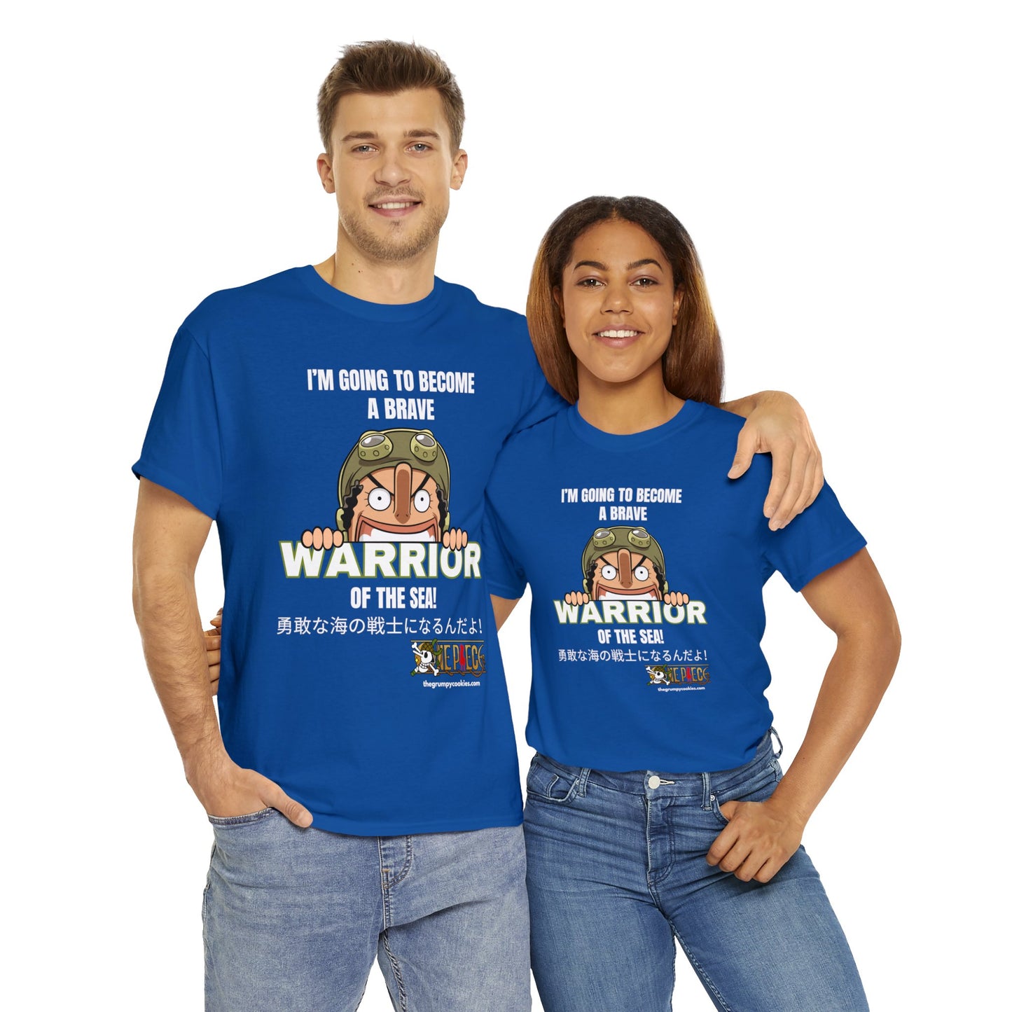 One Piece - Brave Warrior of the Sea Unisex Heavy Cotton Tee